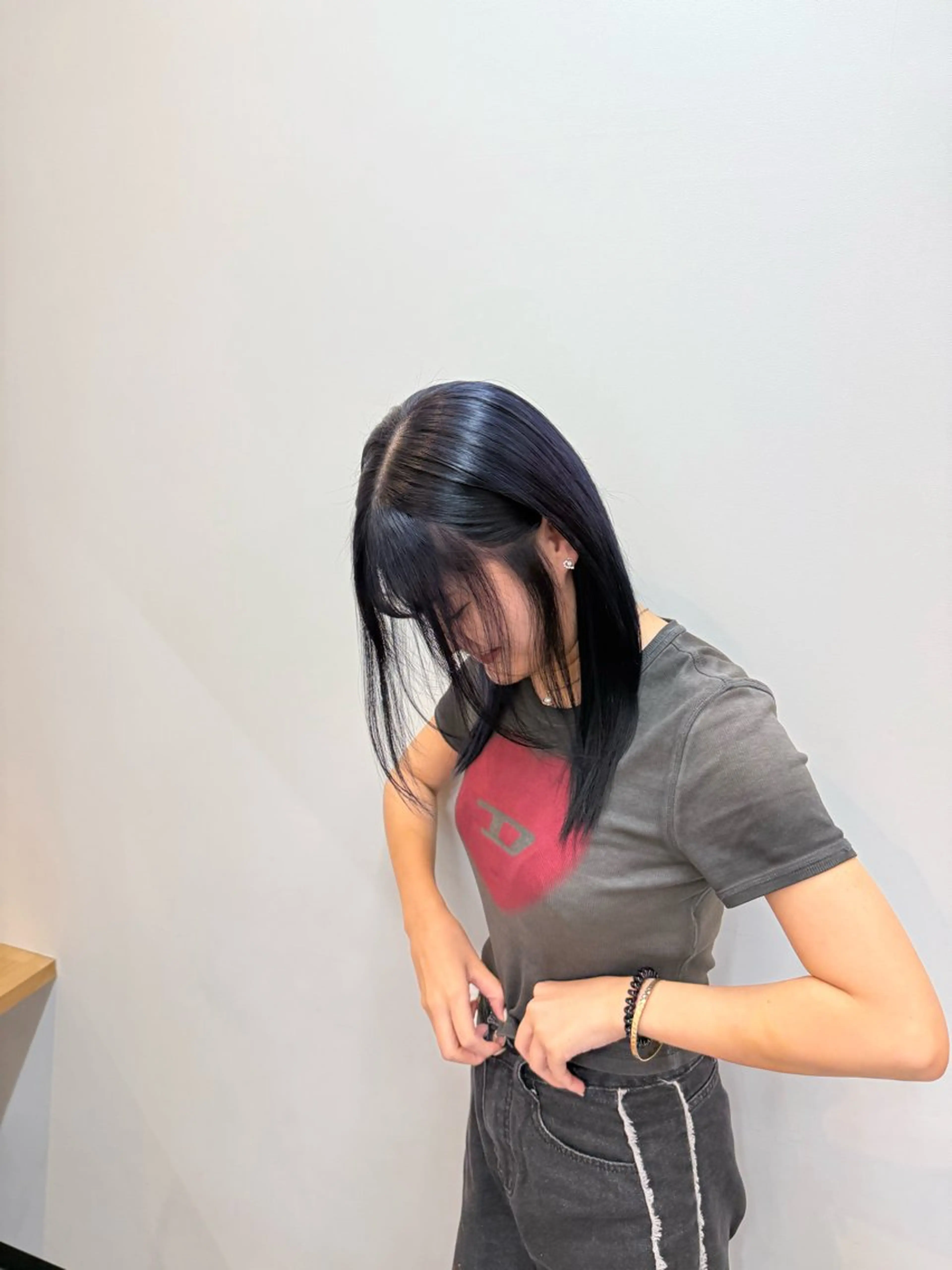 Lin.103所属・坂口 麗杏のヘアスタイル