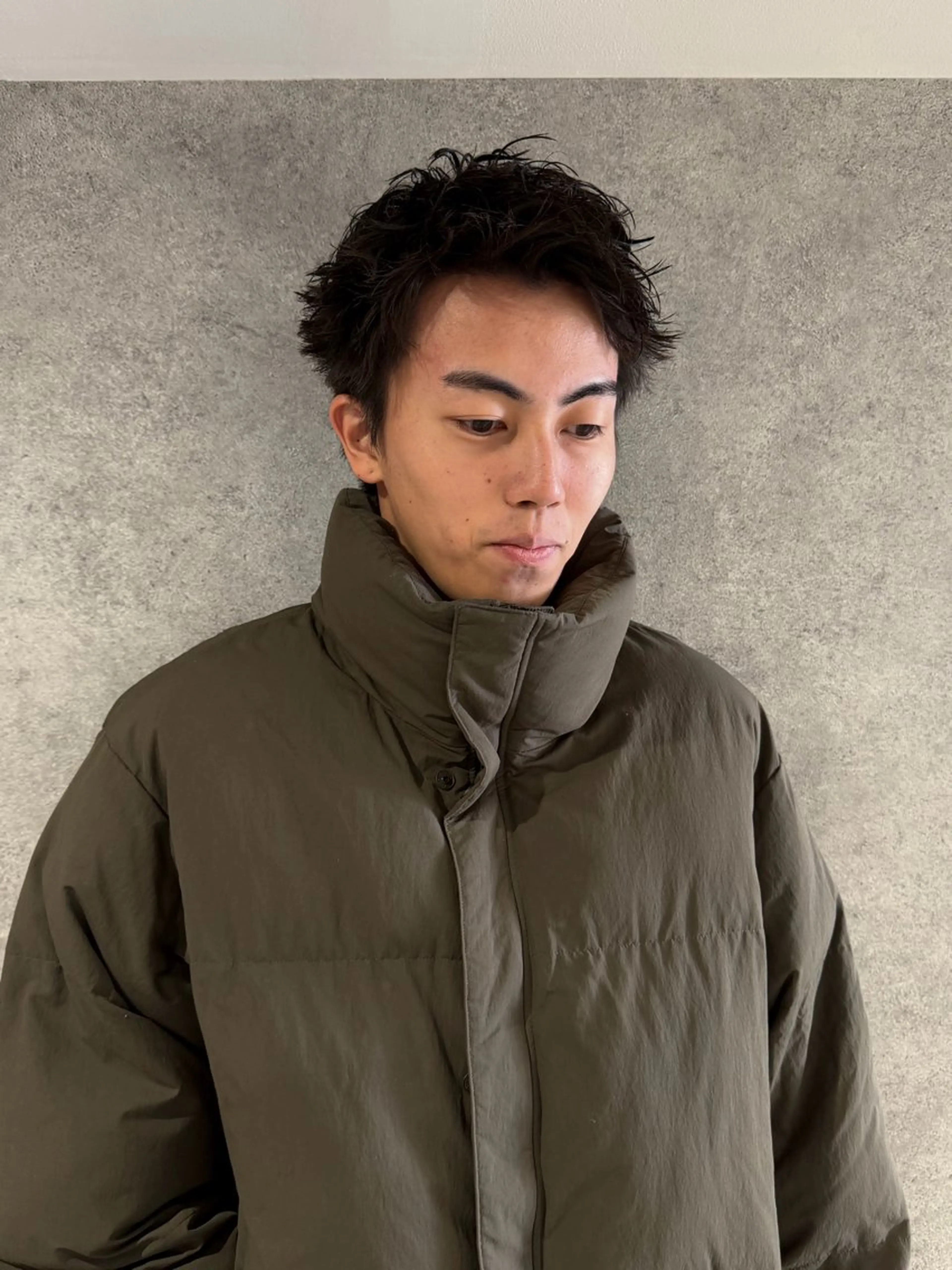 ショート パーマ カット パーマ メンズカット/シャ ドウパーマ/KOBAのヘアスタイル