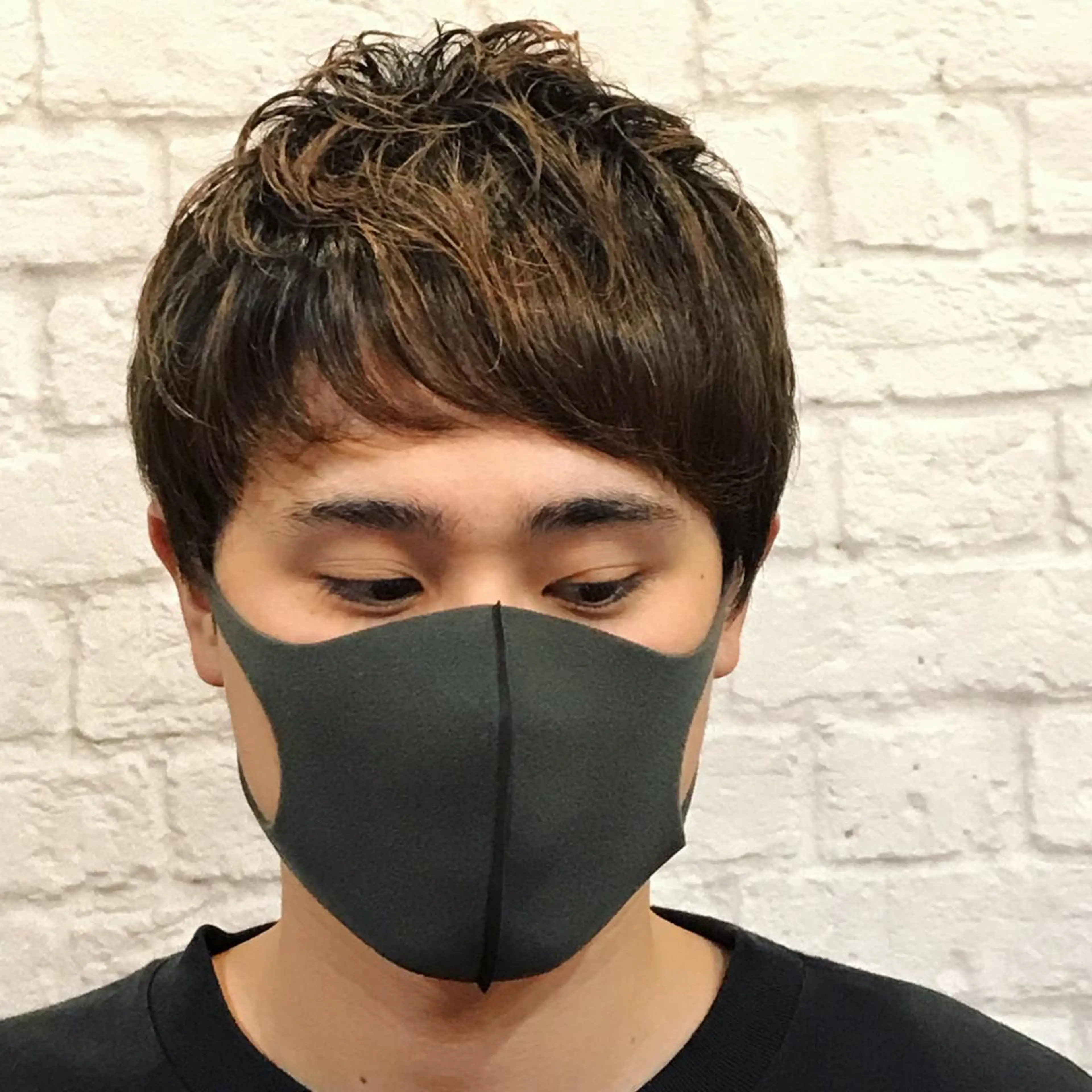 ショート カラー パーマ メンズ カット パーマ お客様満足度NO.1 小林真弥のヘアスタイル