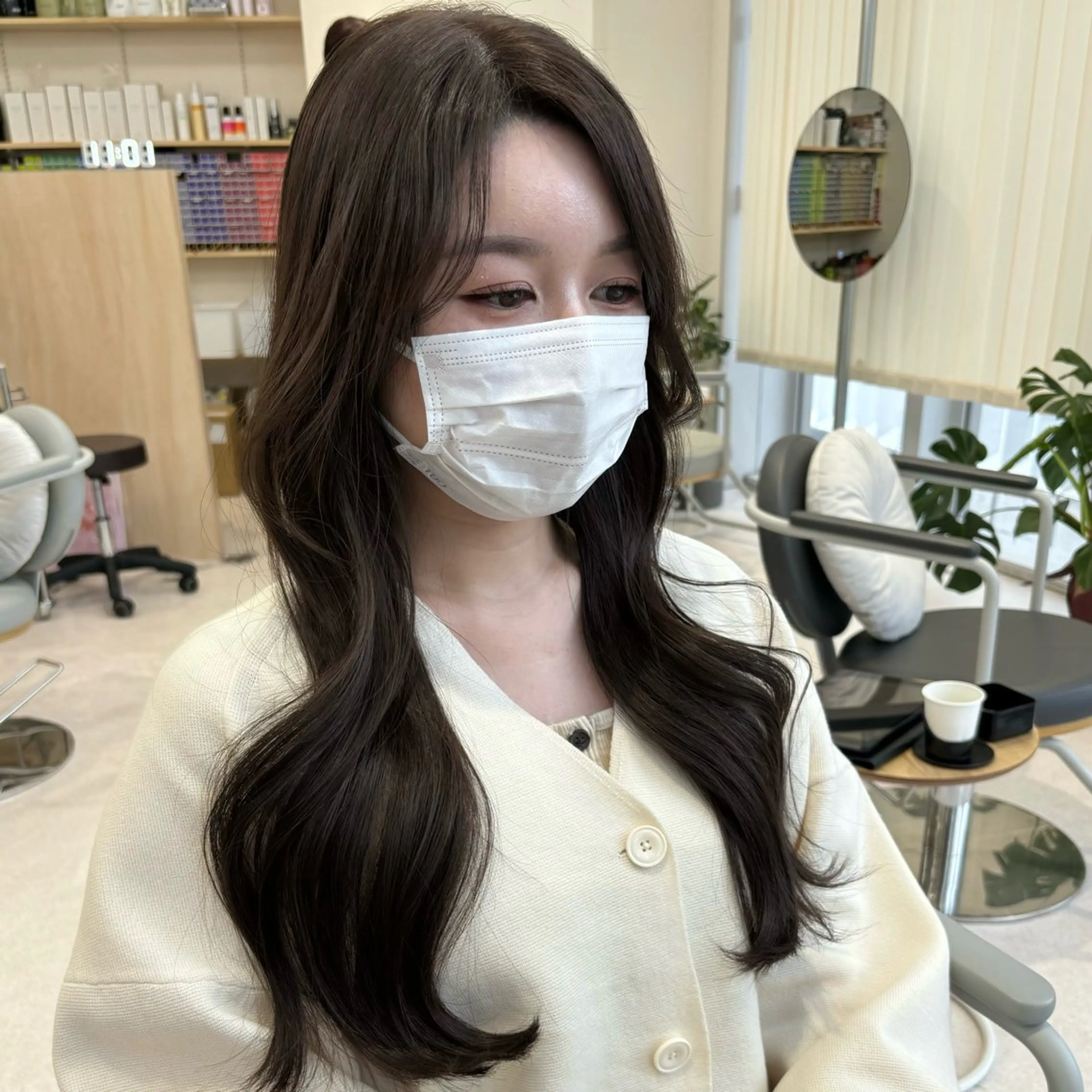 ロング 透明感カラー/ レイヤー🪽千優のヘアスタイル