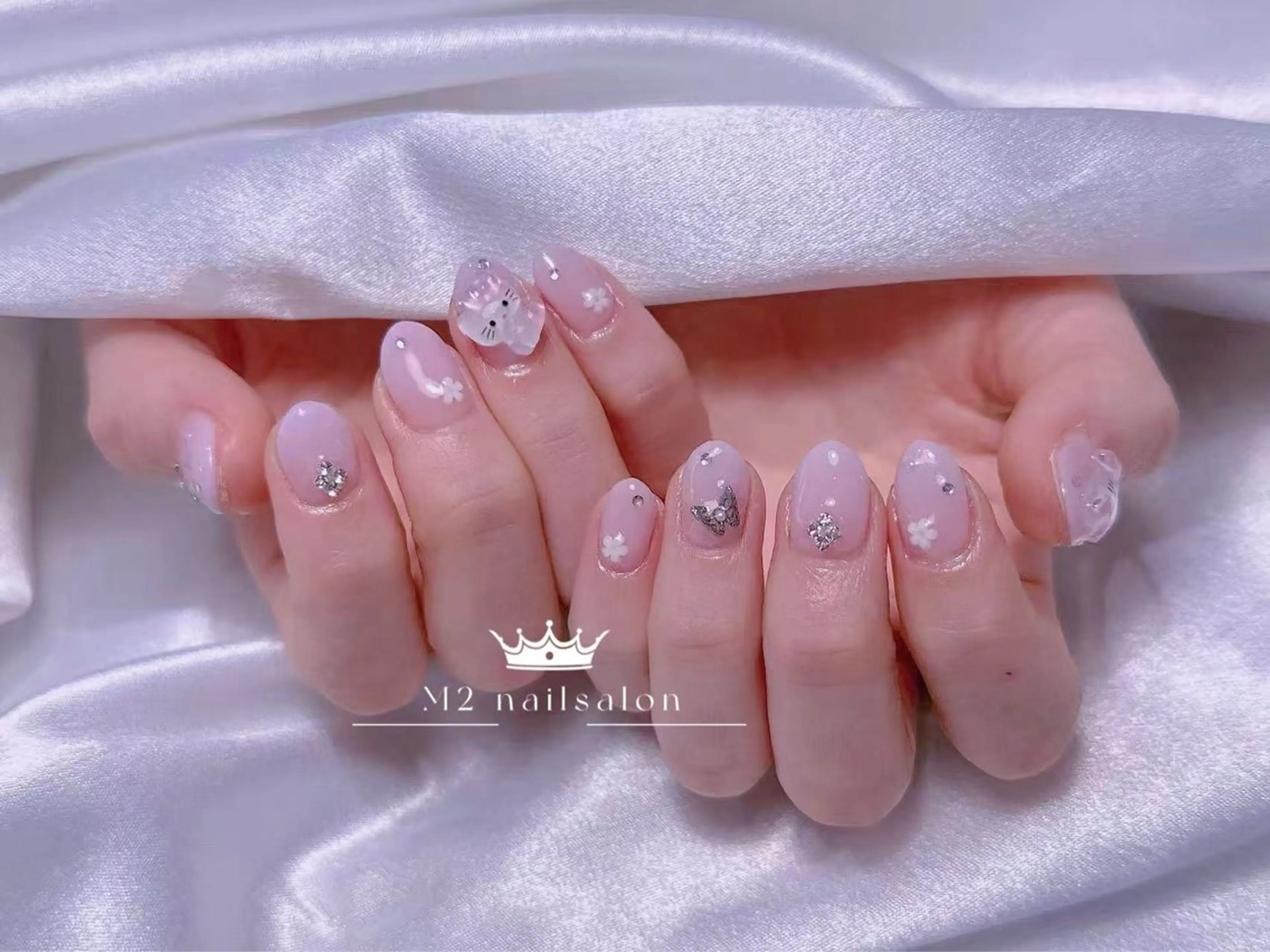 ネイル ハンドネイル エムズ エムズのマツエク・マツパデザイン