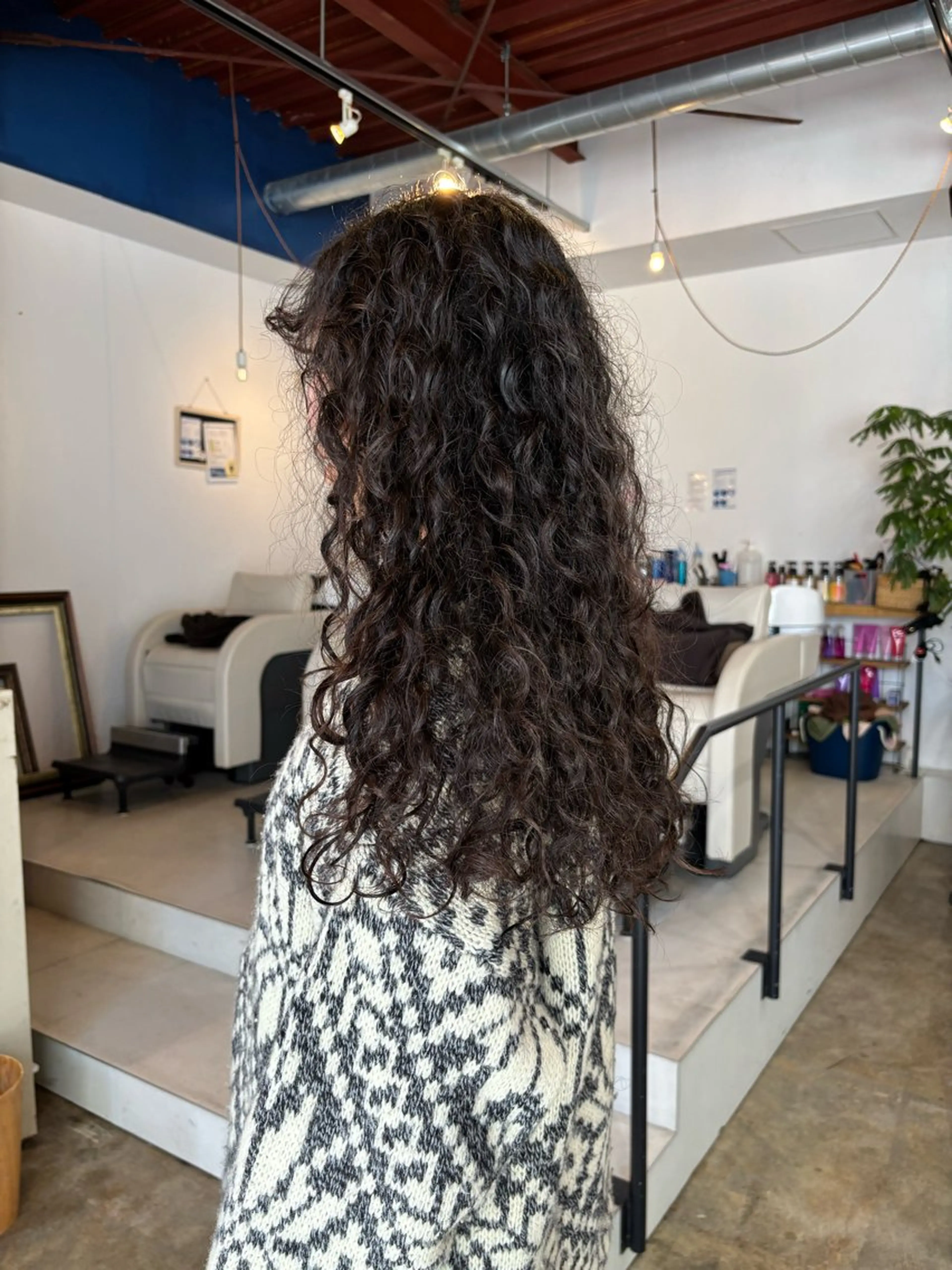 ロング パーマ Ore'S Here BE Grad所属・イデカワ リナのヘアスタイル