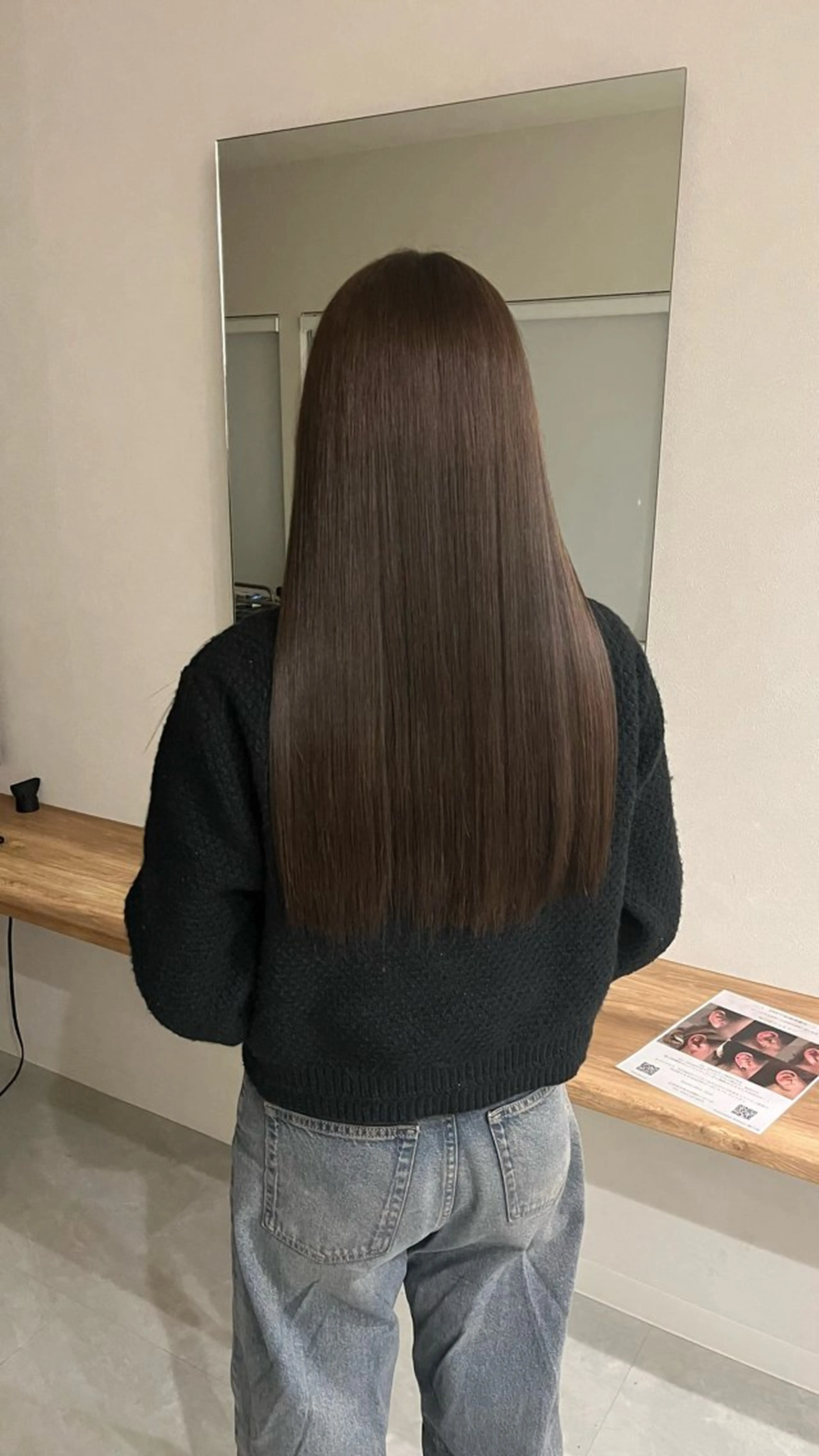 カラー ヘアカラー トリートメント 💭透明感/艶髪🫧 haluki🫧‪のヘアスタイル