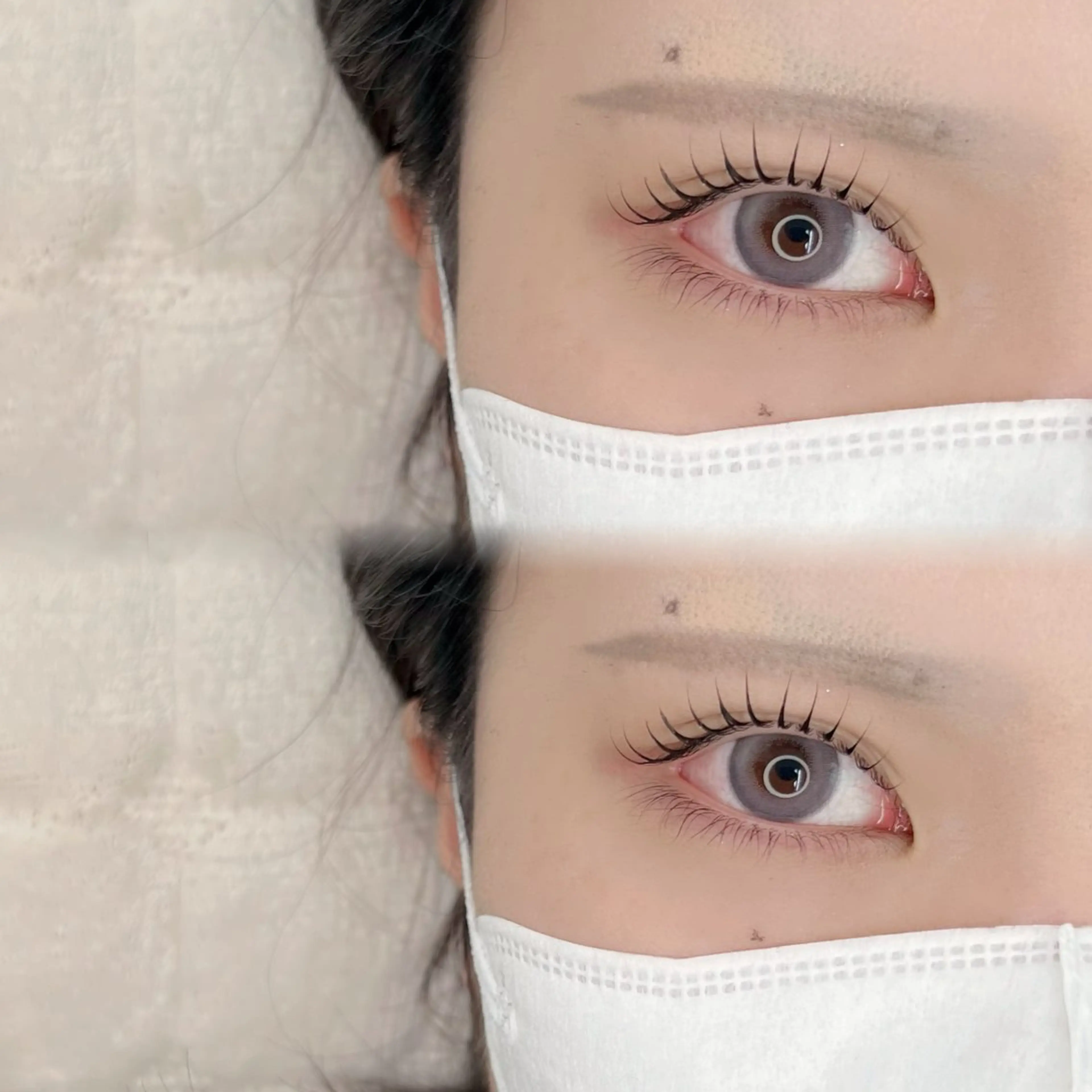 マツエク・マツパ 一重×まつ毛パーマ 望月 菜奈のマツエク・マツパデザイン