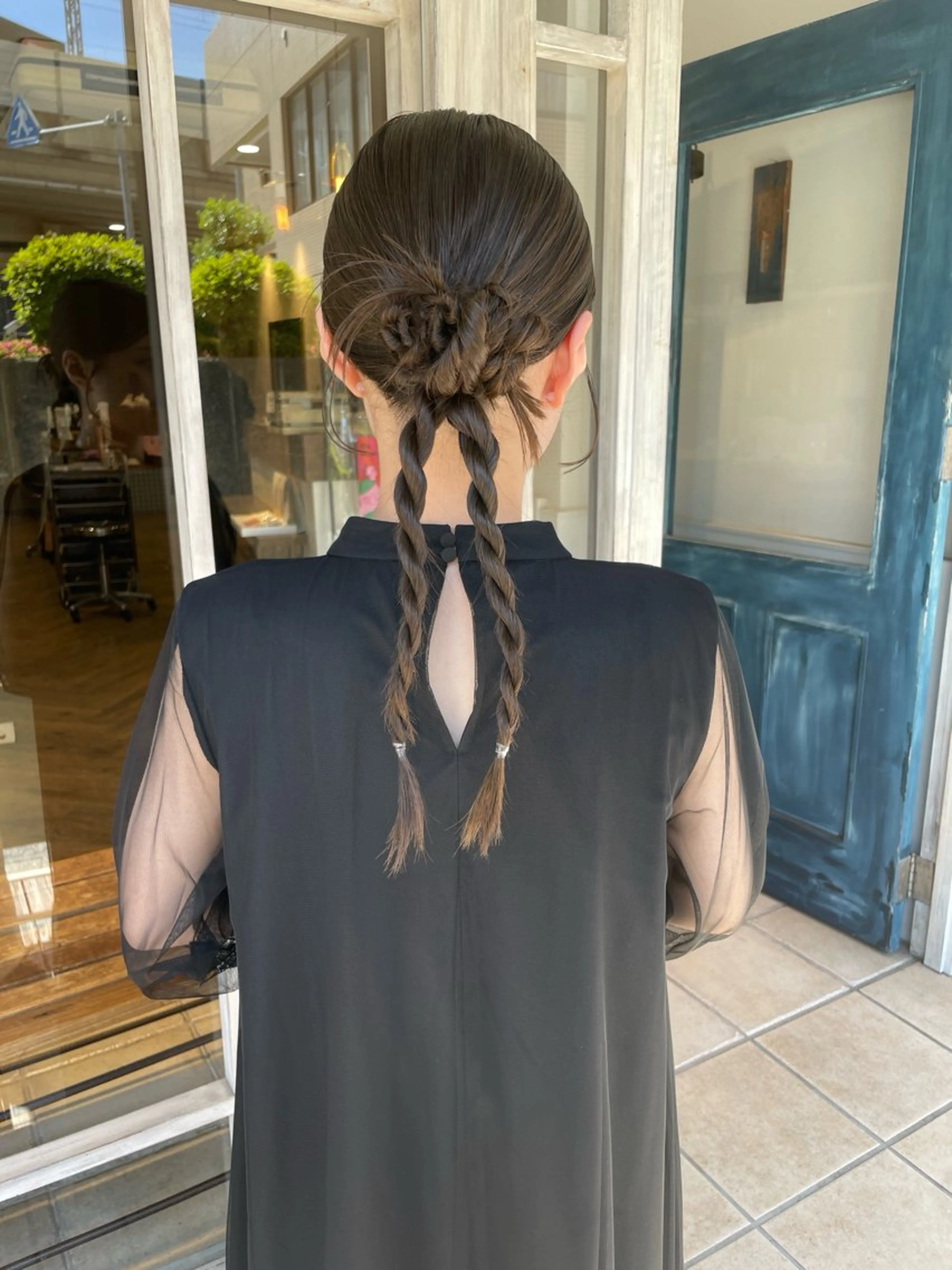 ヘアアレンジ 🙃 透明感カラー/ボブのヘアスタイル