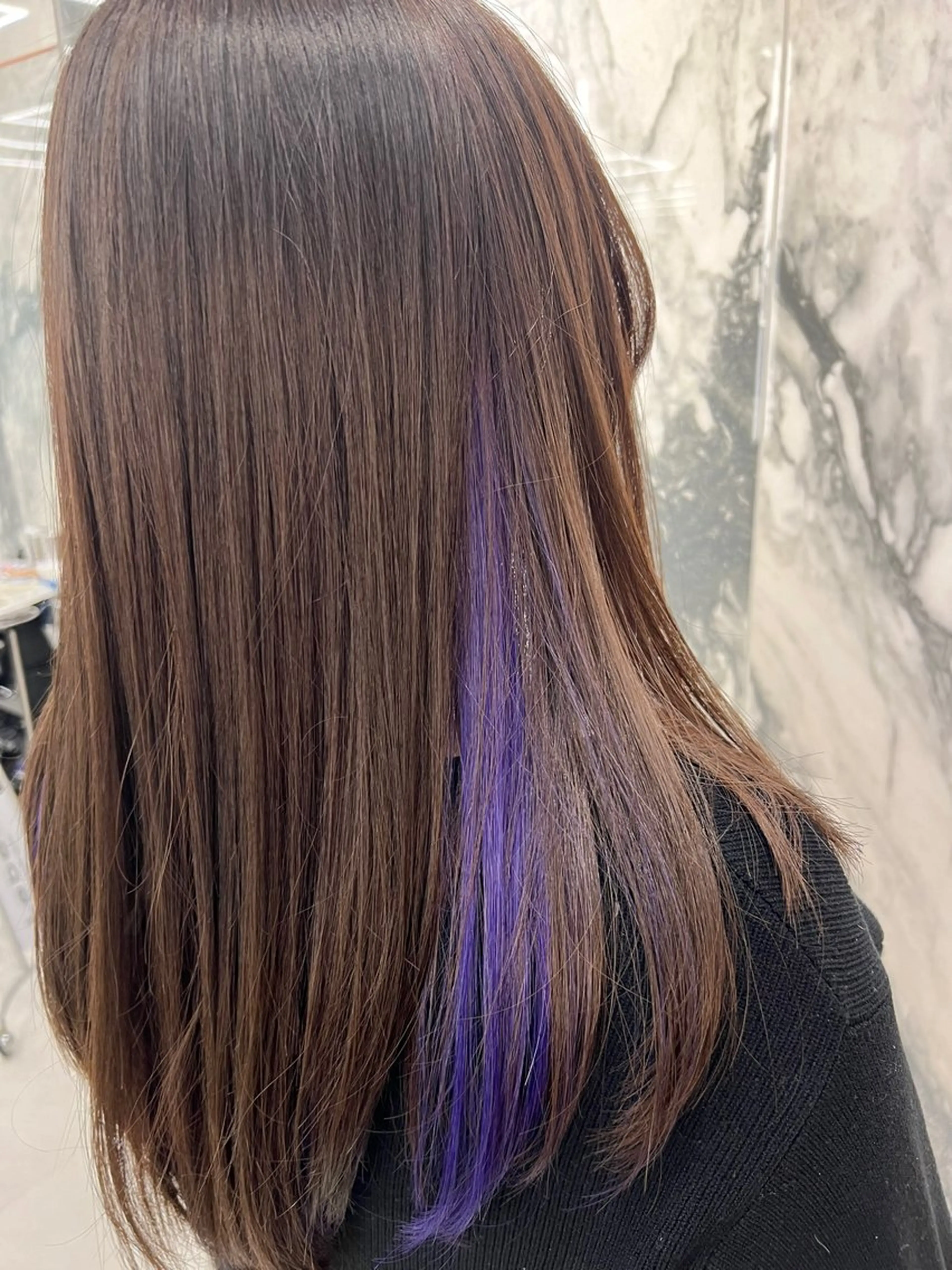 カラー 石井 潤のヘアスタイル