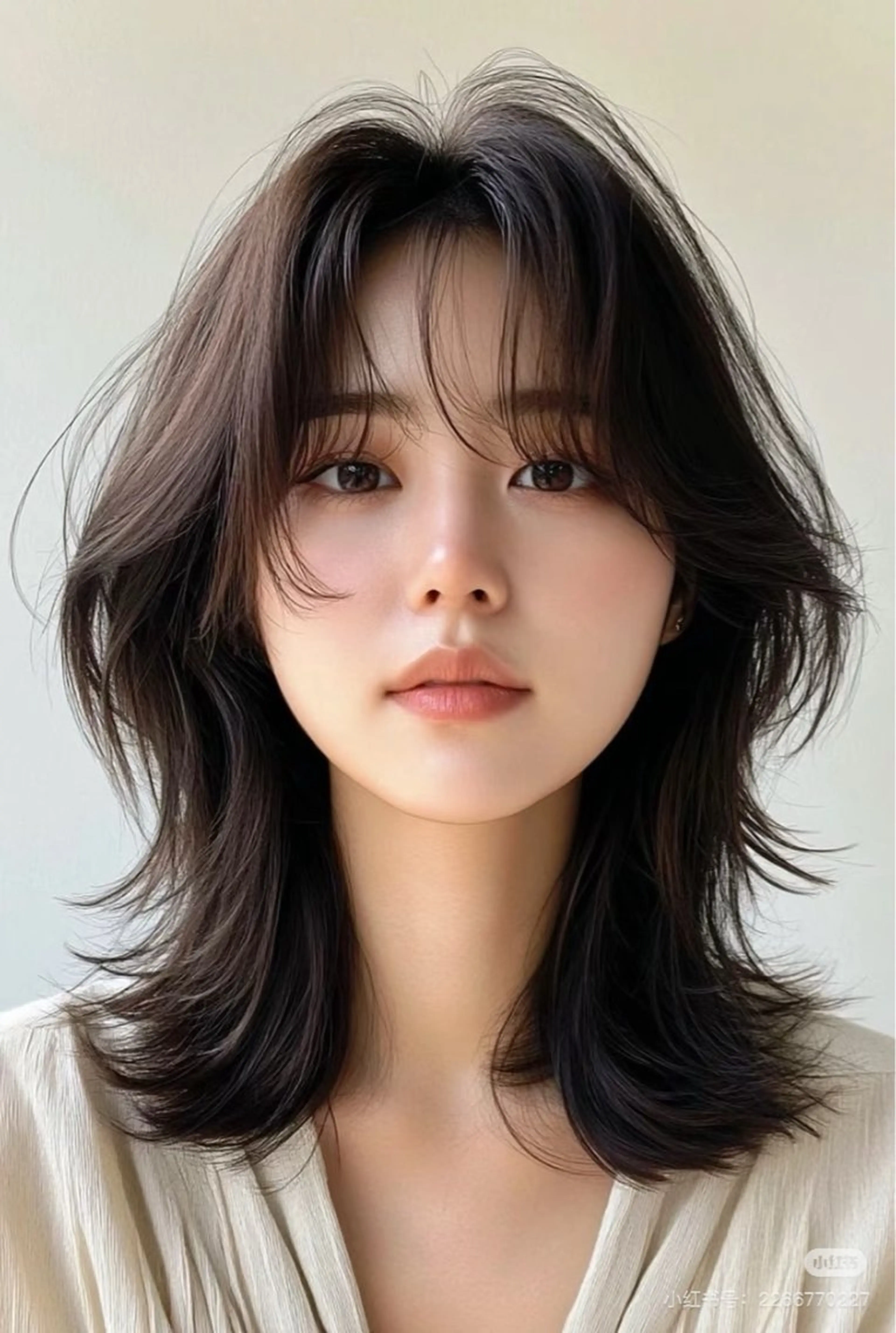 セミロング カラー GLanz 朱蒙のヘアスタイル