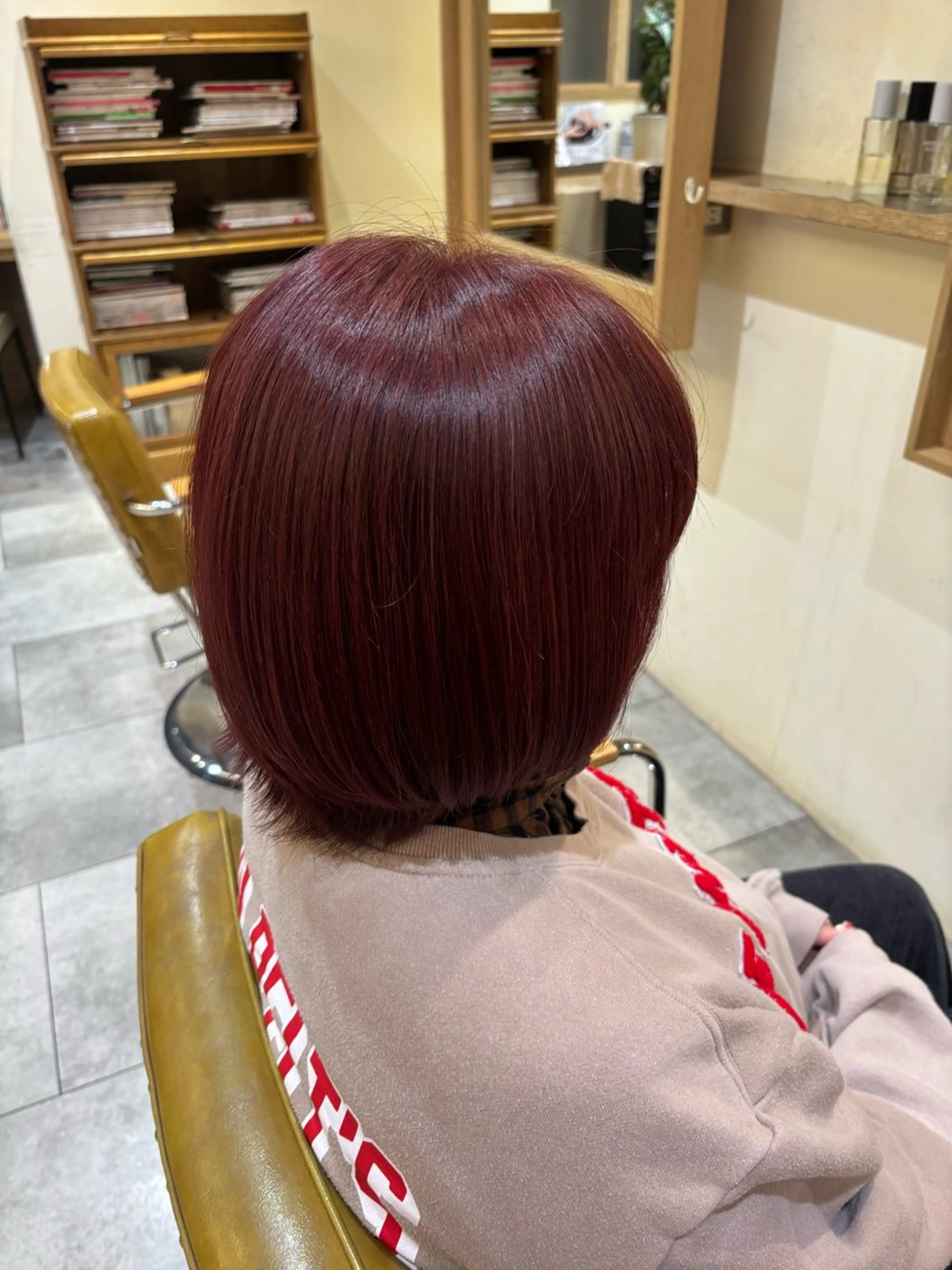 カラー Cloe 銀座 【クロエ ギンザ】所属・ハイトーン/暖色 カラー/maoのヘアスタイル