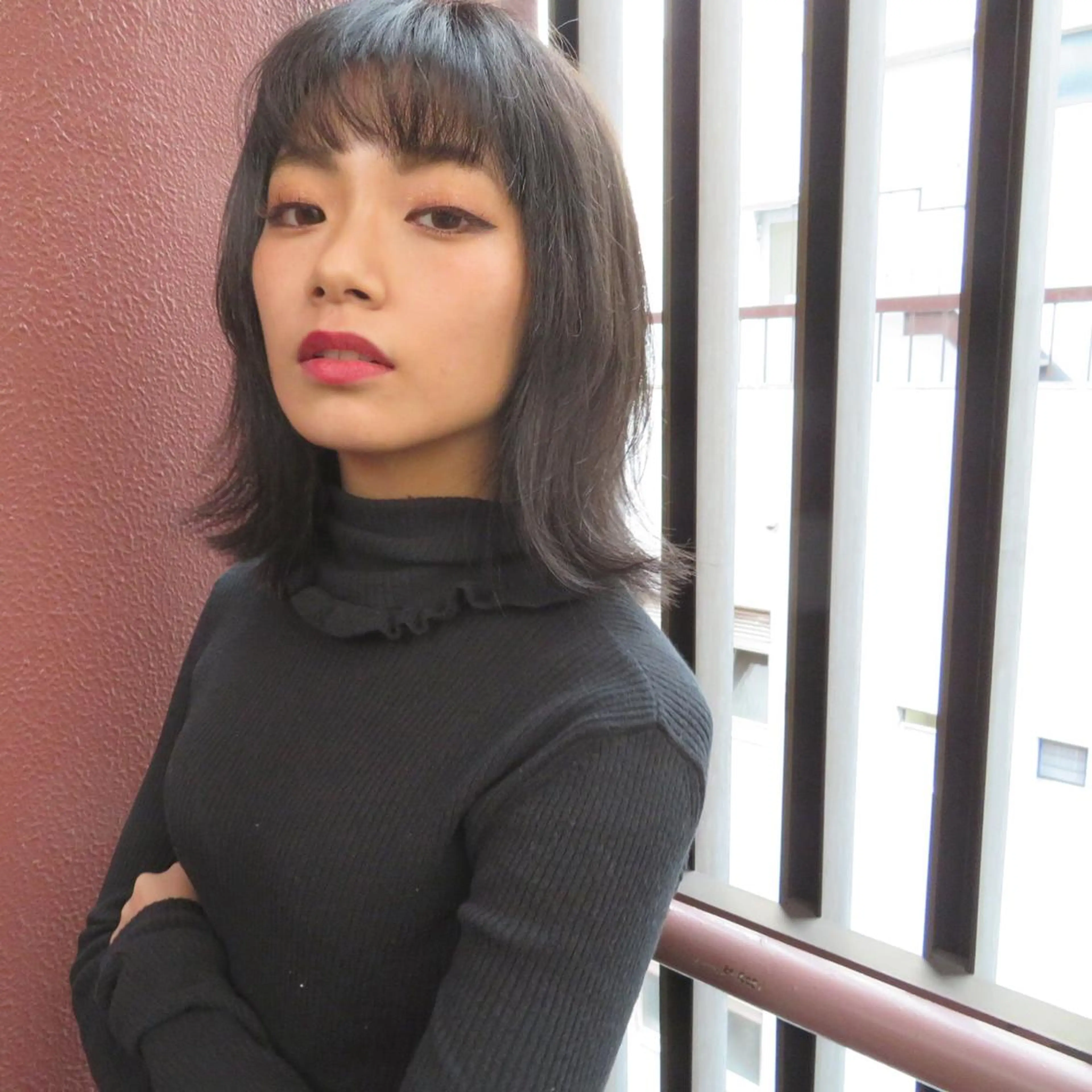 ショート ミディアム セミロング ロング カラー ヘアアレンジ レイヤーカット BLend 渋谷のヘアスタイル