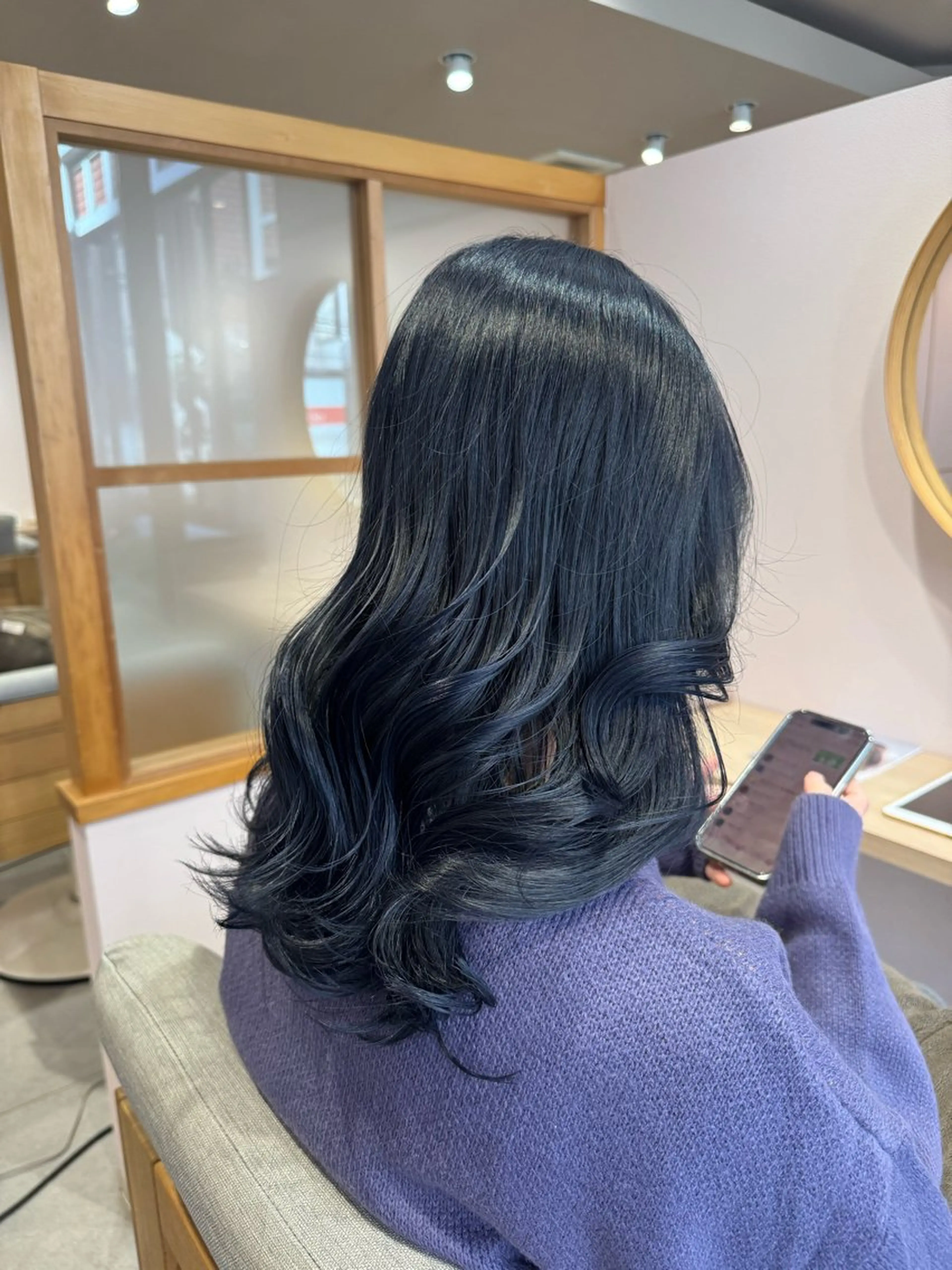 ミディアム カラー カット ヘアカラー AYATO 'のヘアスタイル