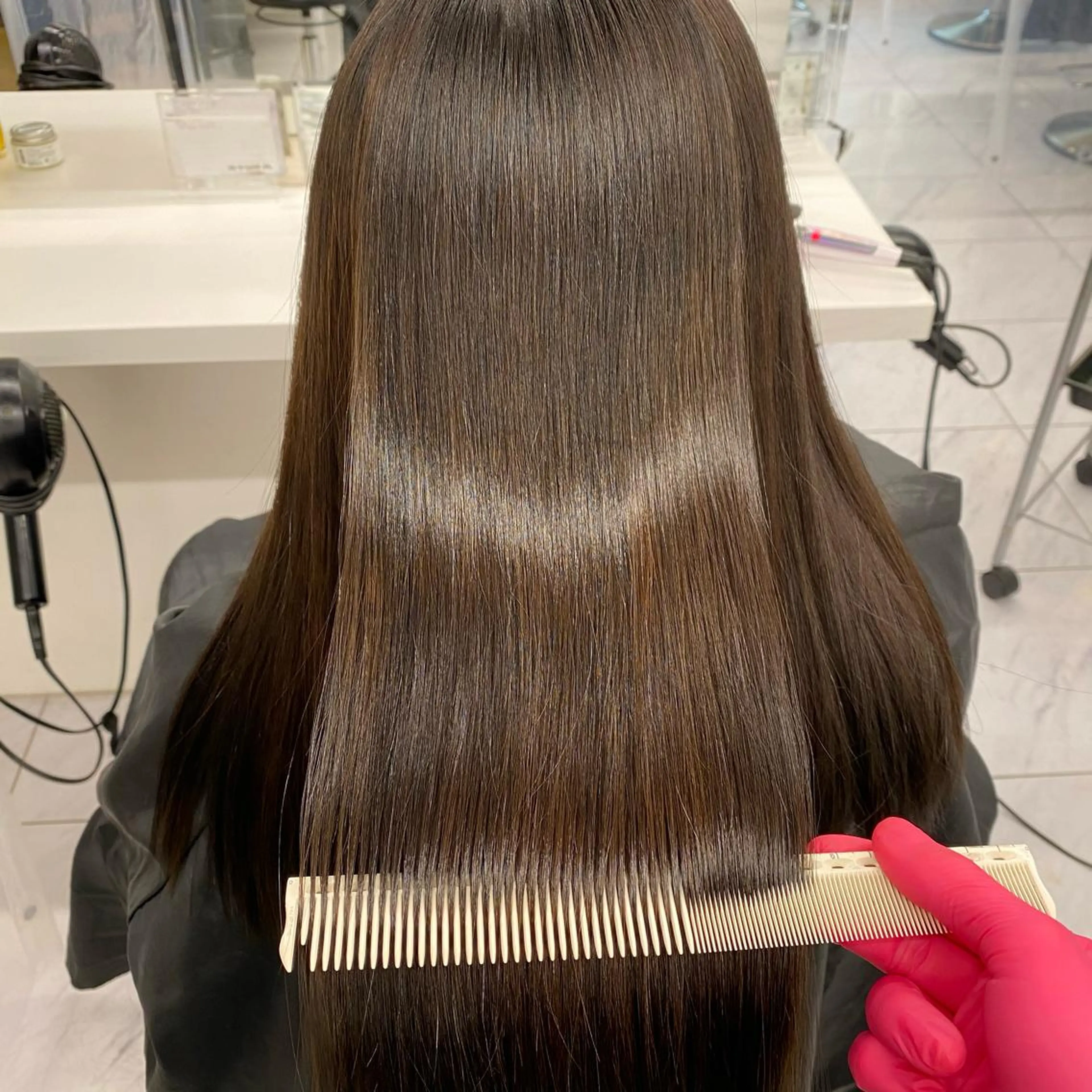 ミディアム ヘアアレンジ 髪質改善 トリートメント 🫧暗髪/ハイトーン 🫧RYUTA🫧のヘアスタイル