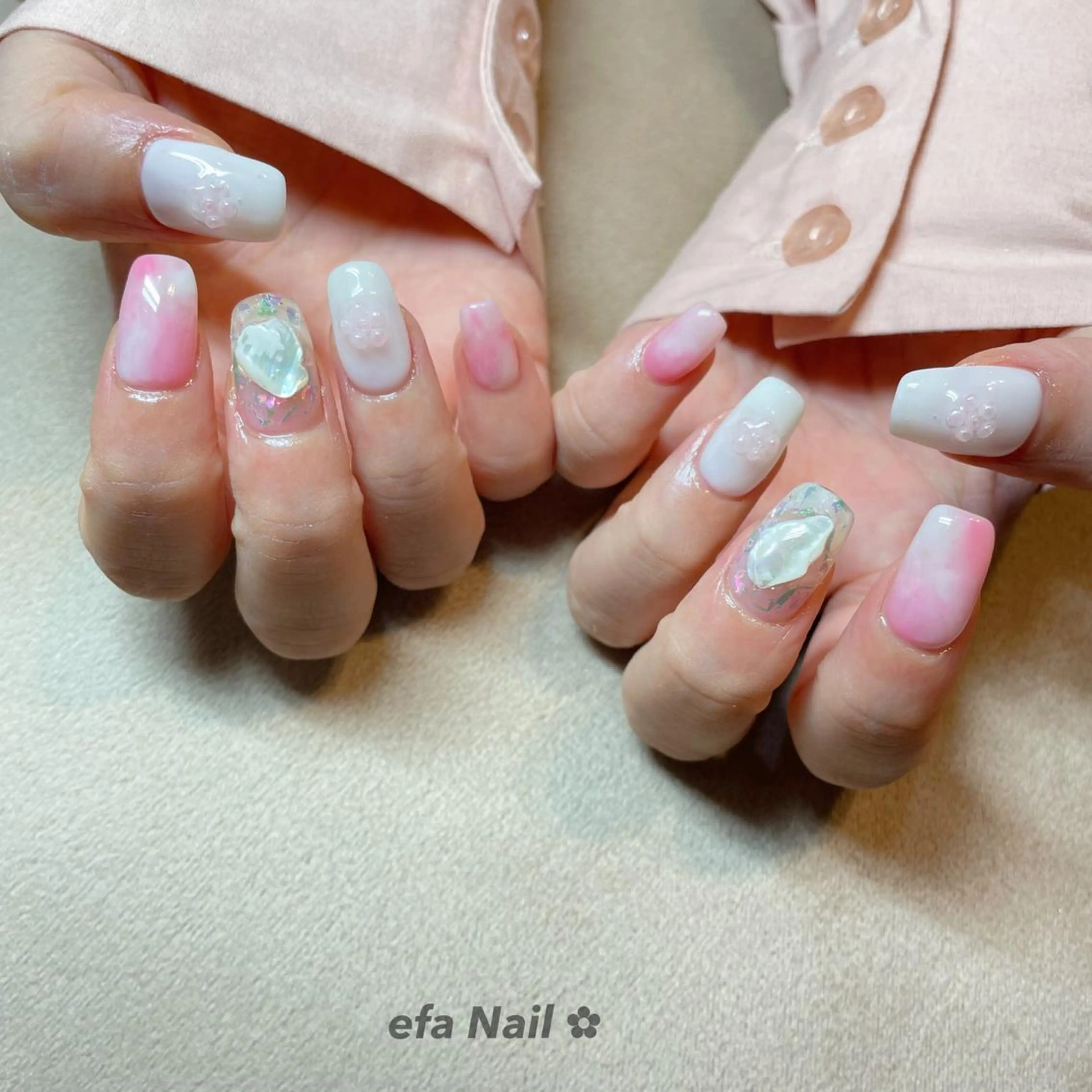 ネイル efa's  EyeNail-おもろまち-所属・efa Nail 🌺Okinawaのネイルデザイン