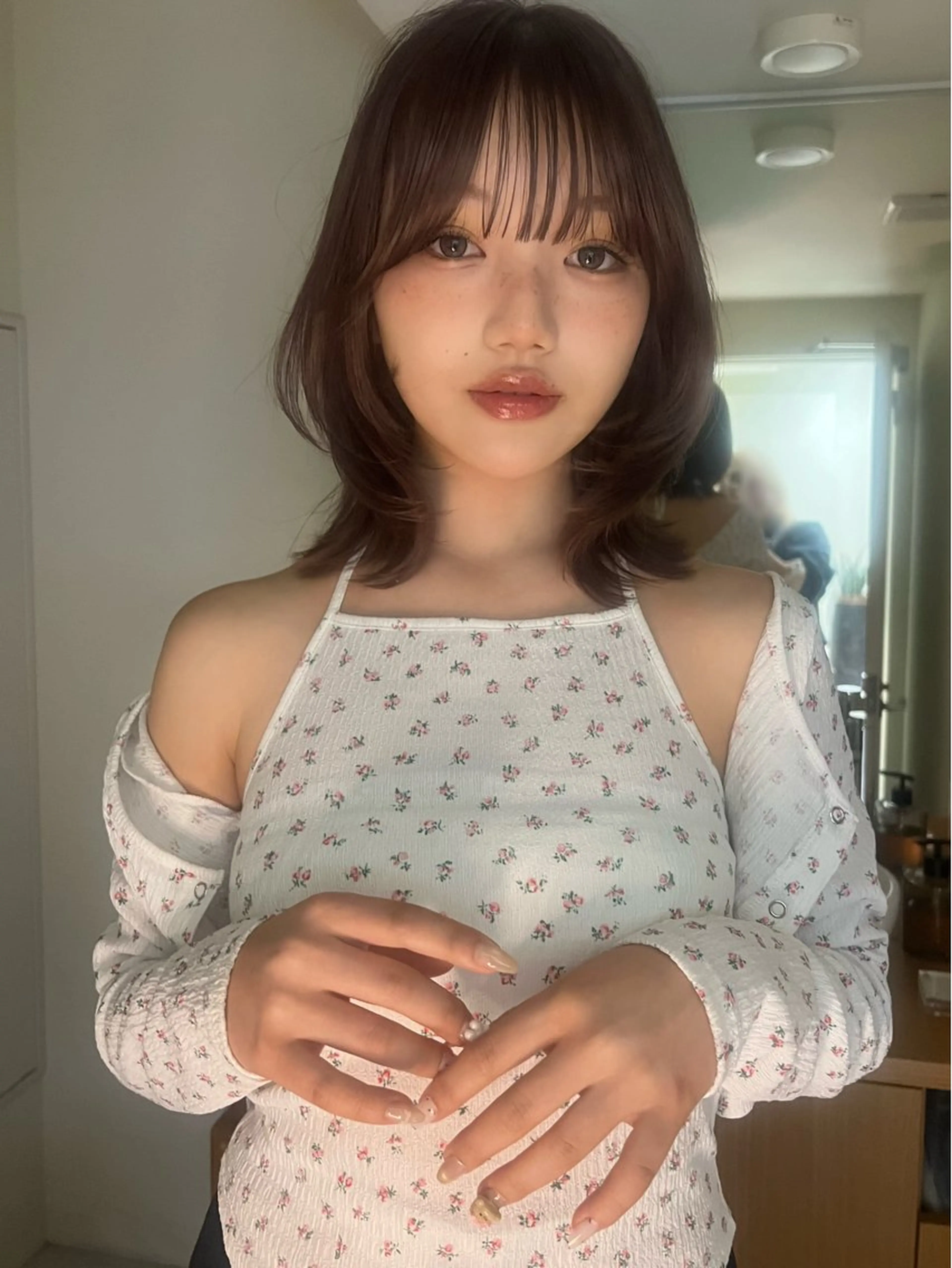 ショート カラー カット 小顔ボブ jilblanカホのヘアスタイル