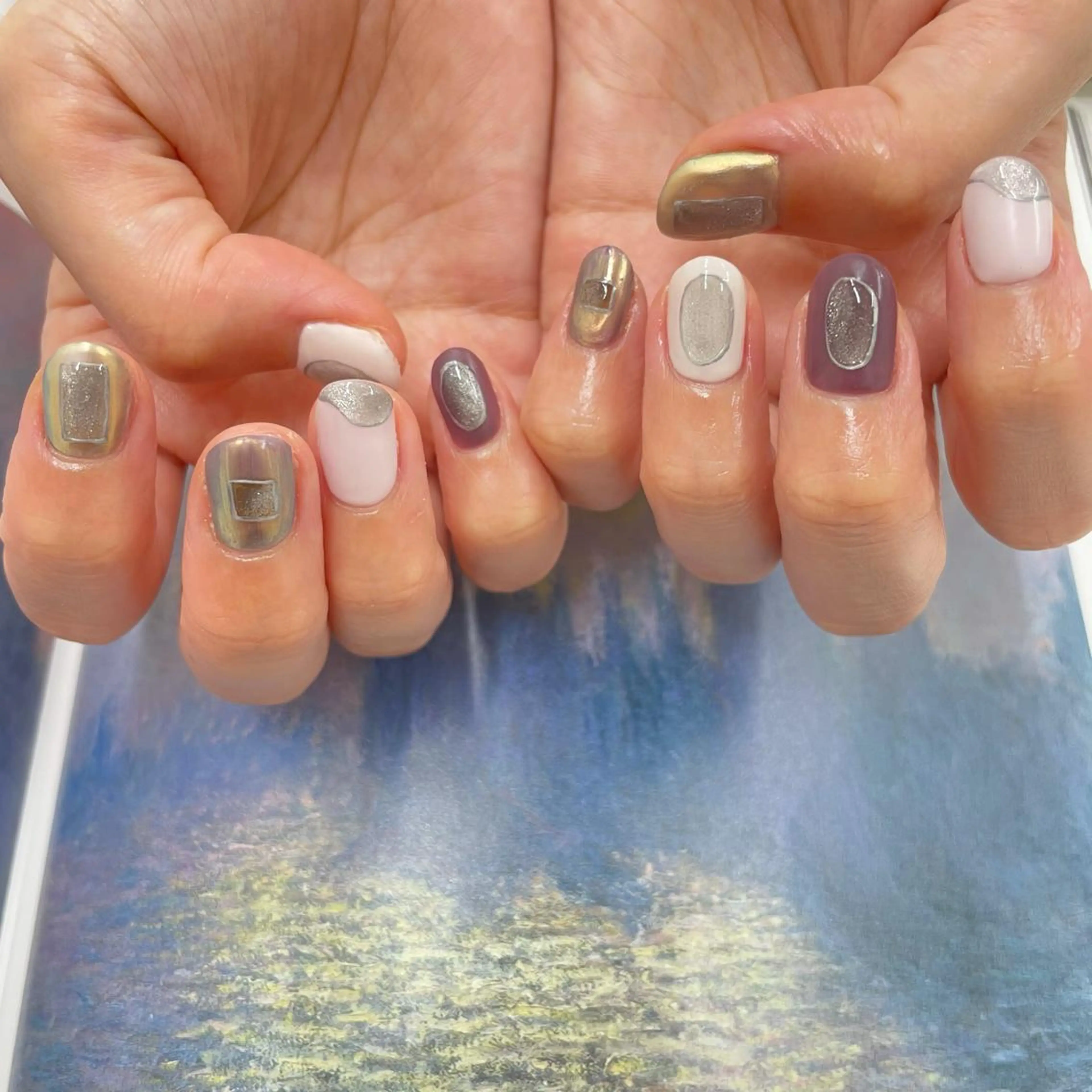 ネイル フットネイル 自由が丘✳︎奥沢 nail söpöのネイルデザイン