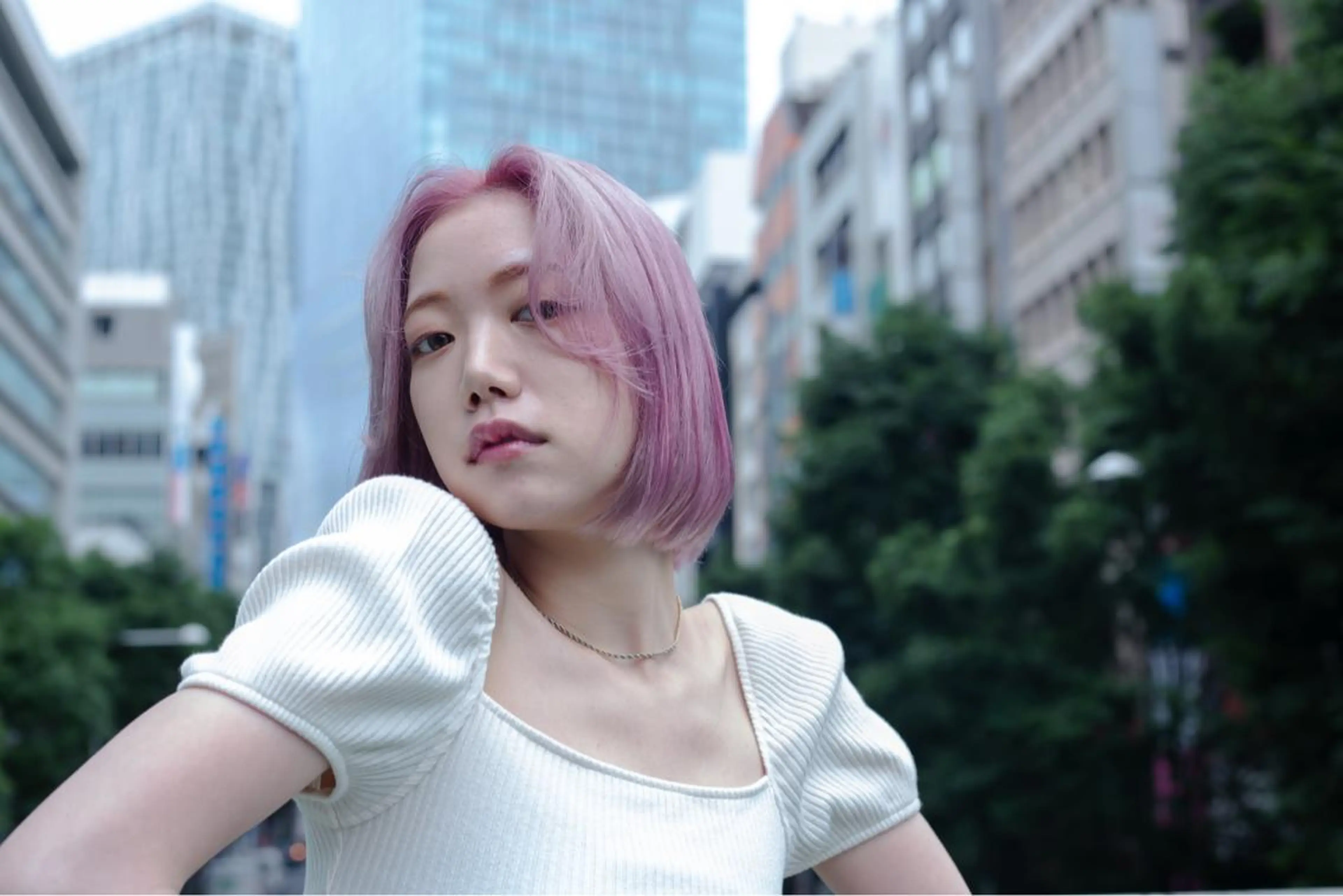 ショート カラー ヘアアレンジ ヘアカラー トリートメント 近藤千翔🩵 髪質改善Periodのエステ・リラクイメージ