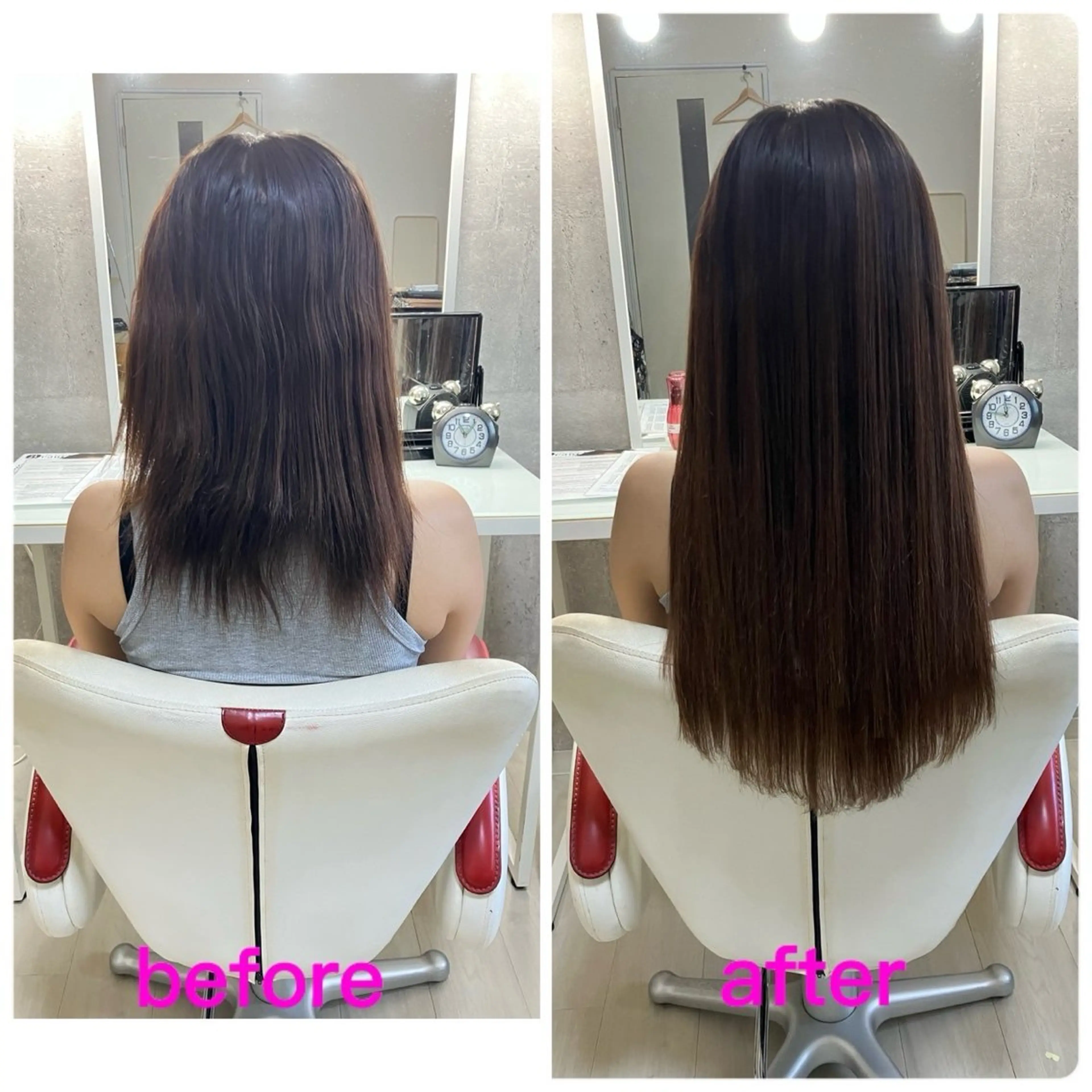 ロング エクステ ドレスアップ心斎橋店所属・🌸ドレスアップ 心斎橋店🌸のヘアスタイル