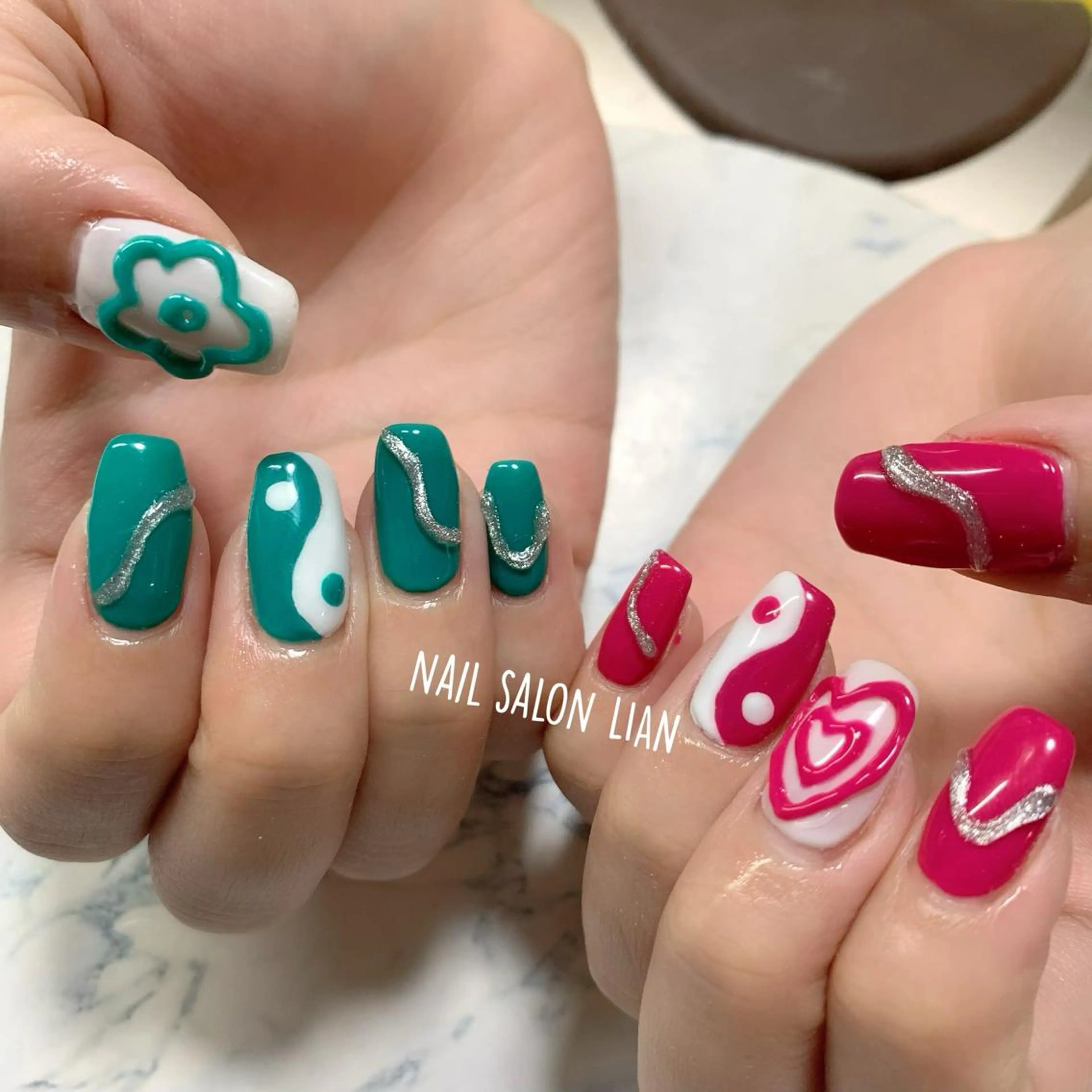 ネイル ハンドネイル NailSalon LiAnのネイルデザイン