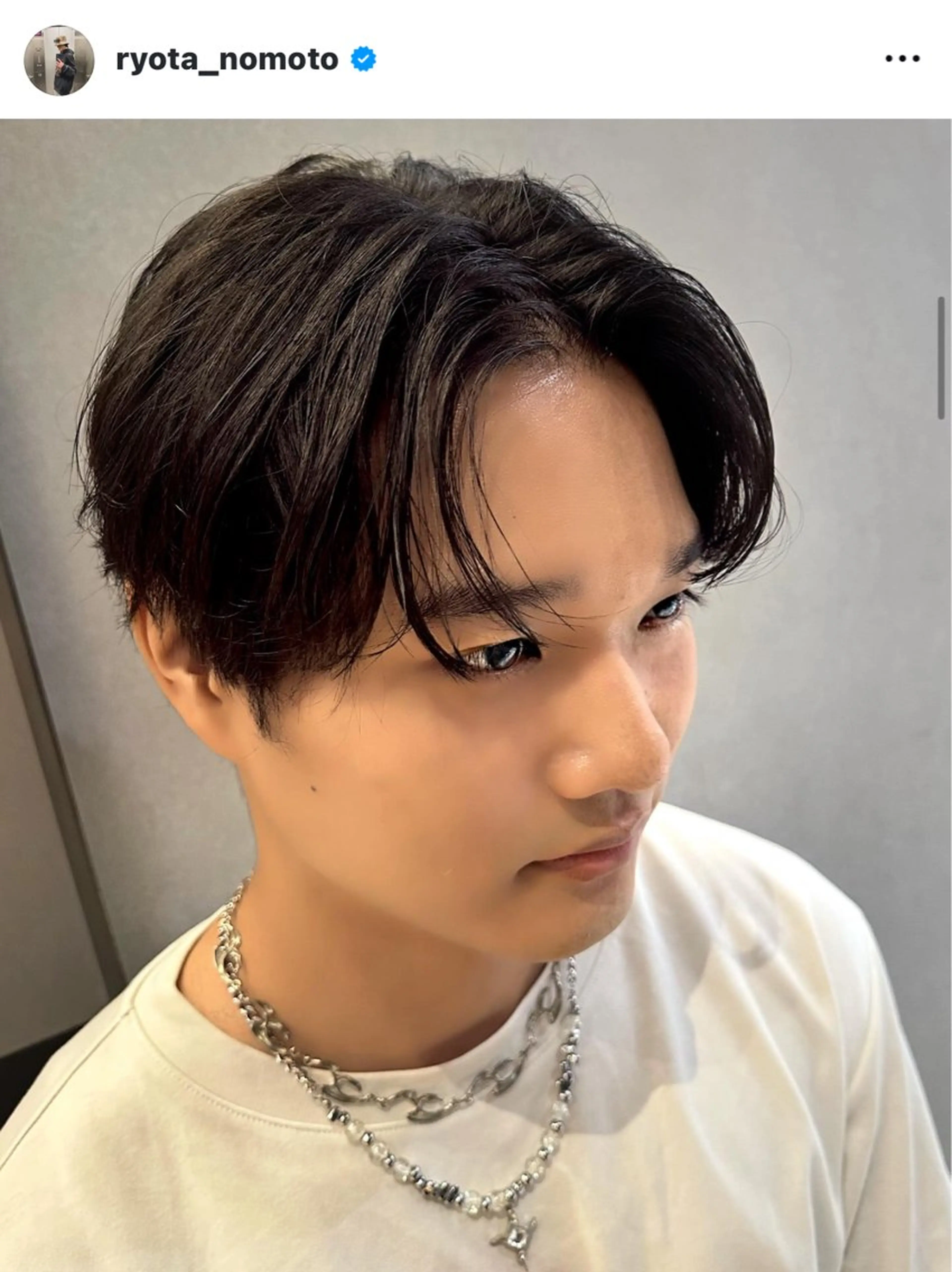 メンズ カット パーマ K-two Esola 池袋所属・韓国ヘア🇰🇷 /野元僚太のヘアスタイル