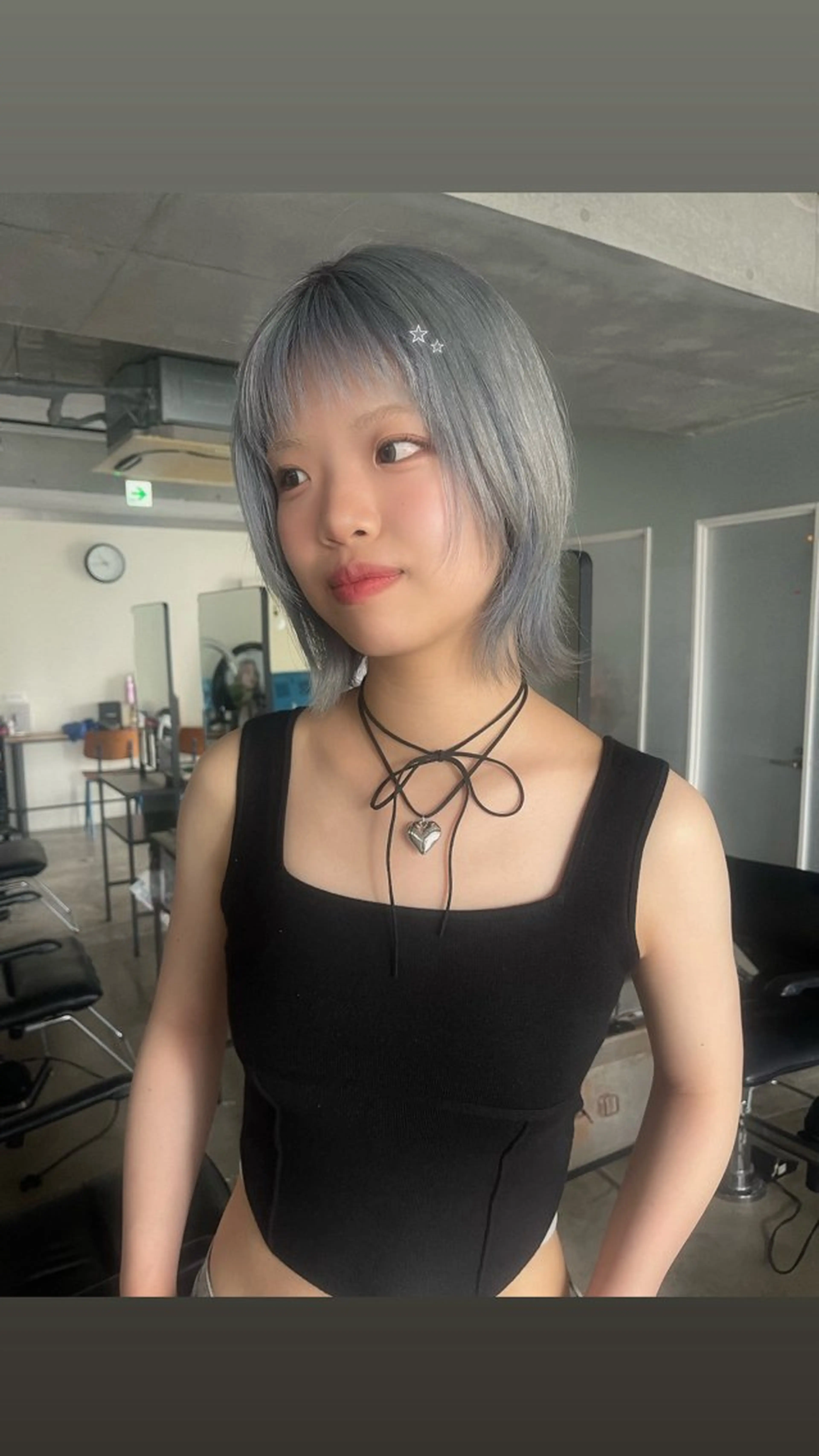 ショート カラー ヘアカラー 無料カット/ハイ トーンカラー/きらのヘアスタイル