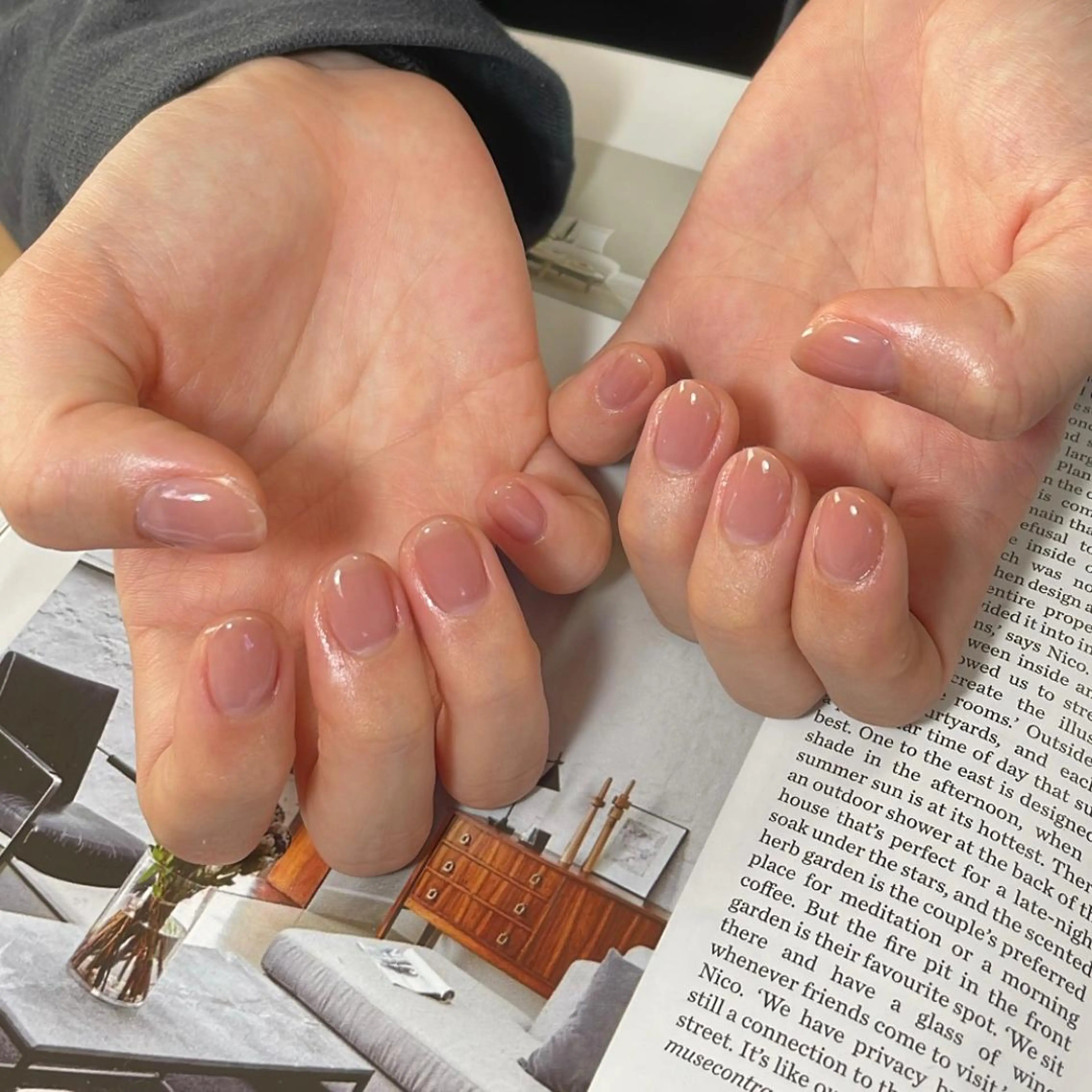 ネイル ワンカラーネイル ハンドネイル Lofinails ちひろのネイルデザイン