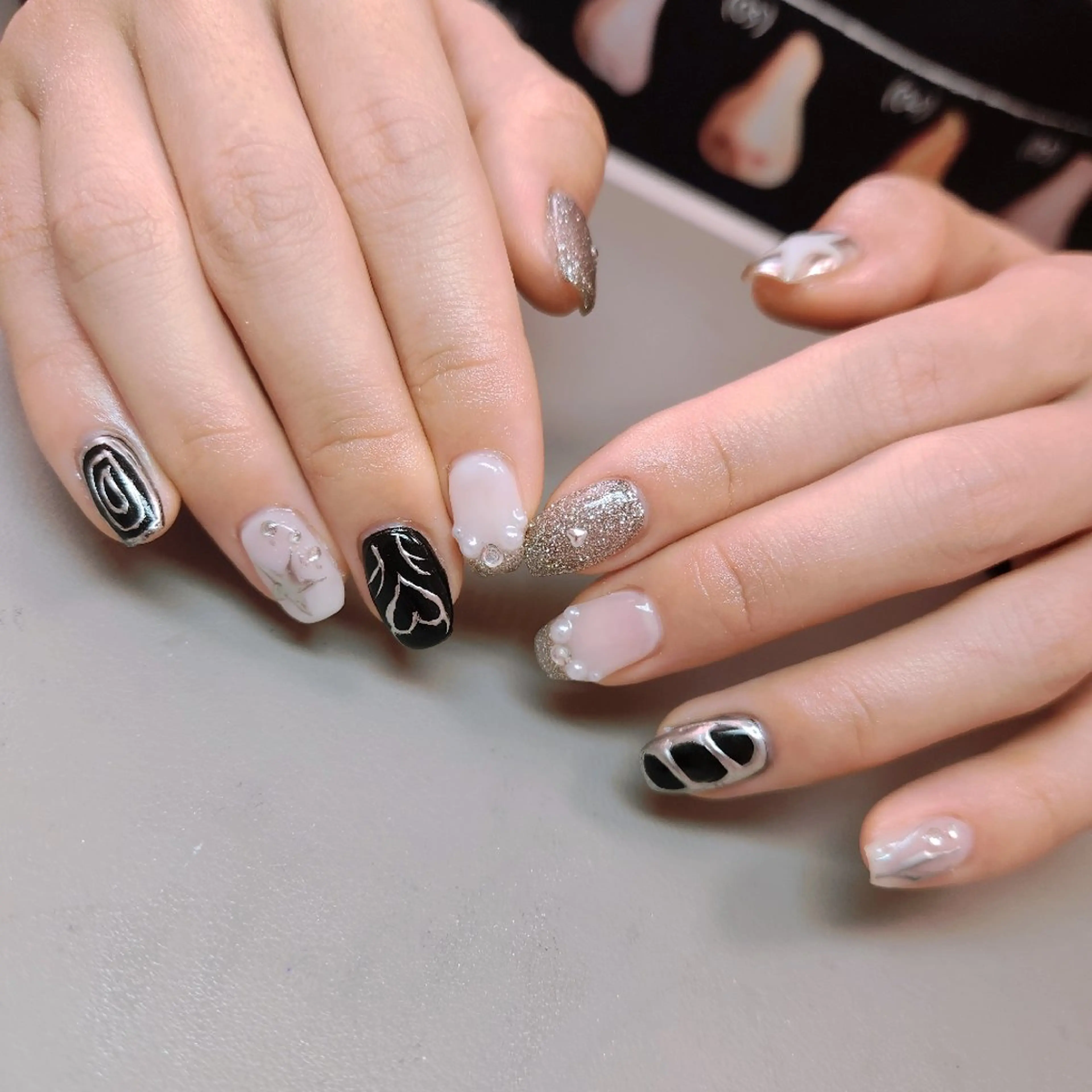 ネイル ハンドネイル K3nail   maiのネイルデザイン