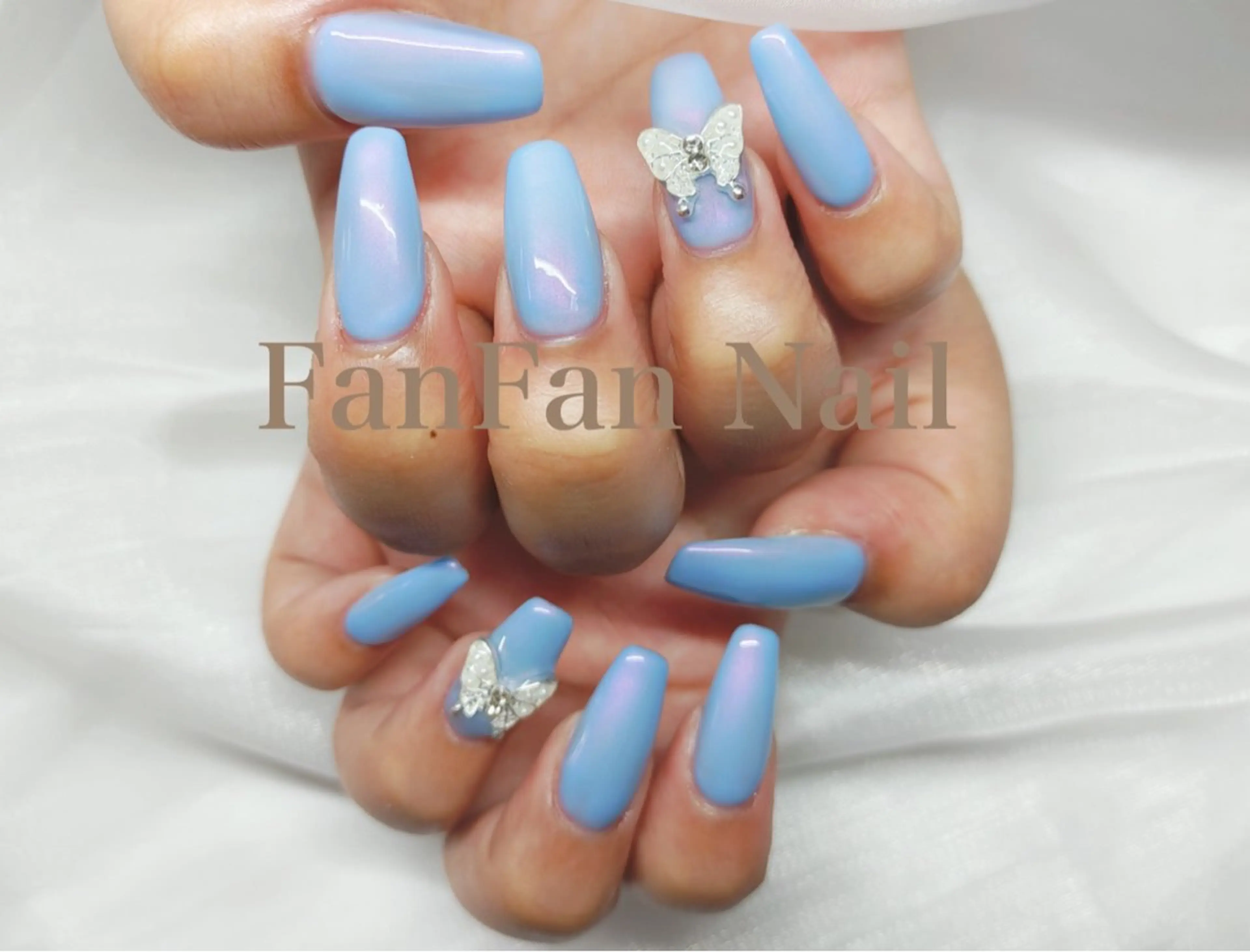 ネイル FanFan 長さ出し専門のネイルデザイン