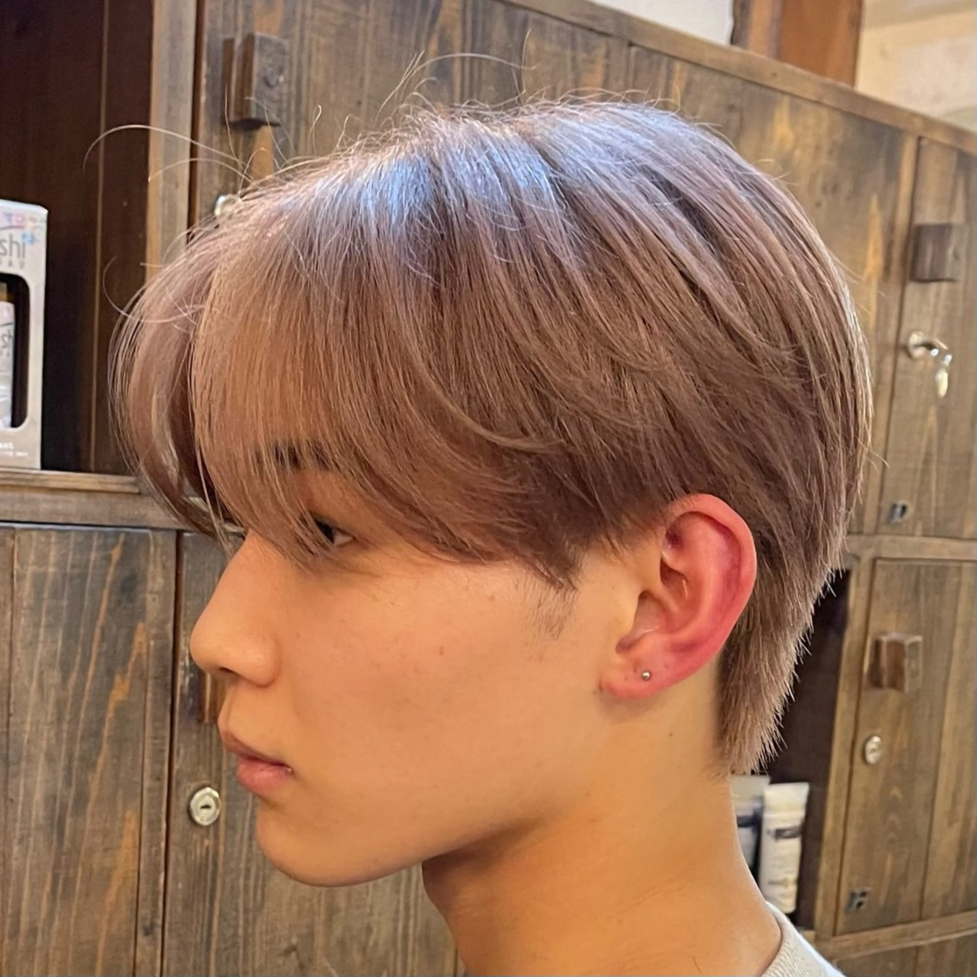 【期間限定🉐クーポン(メンズプラン)】炭酸シャンプー+カット＋カラー+眉毛カットの写真