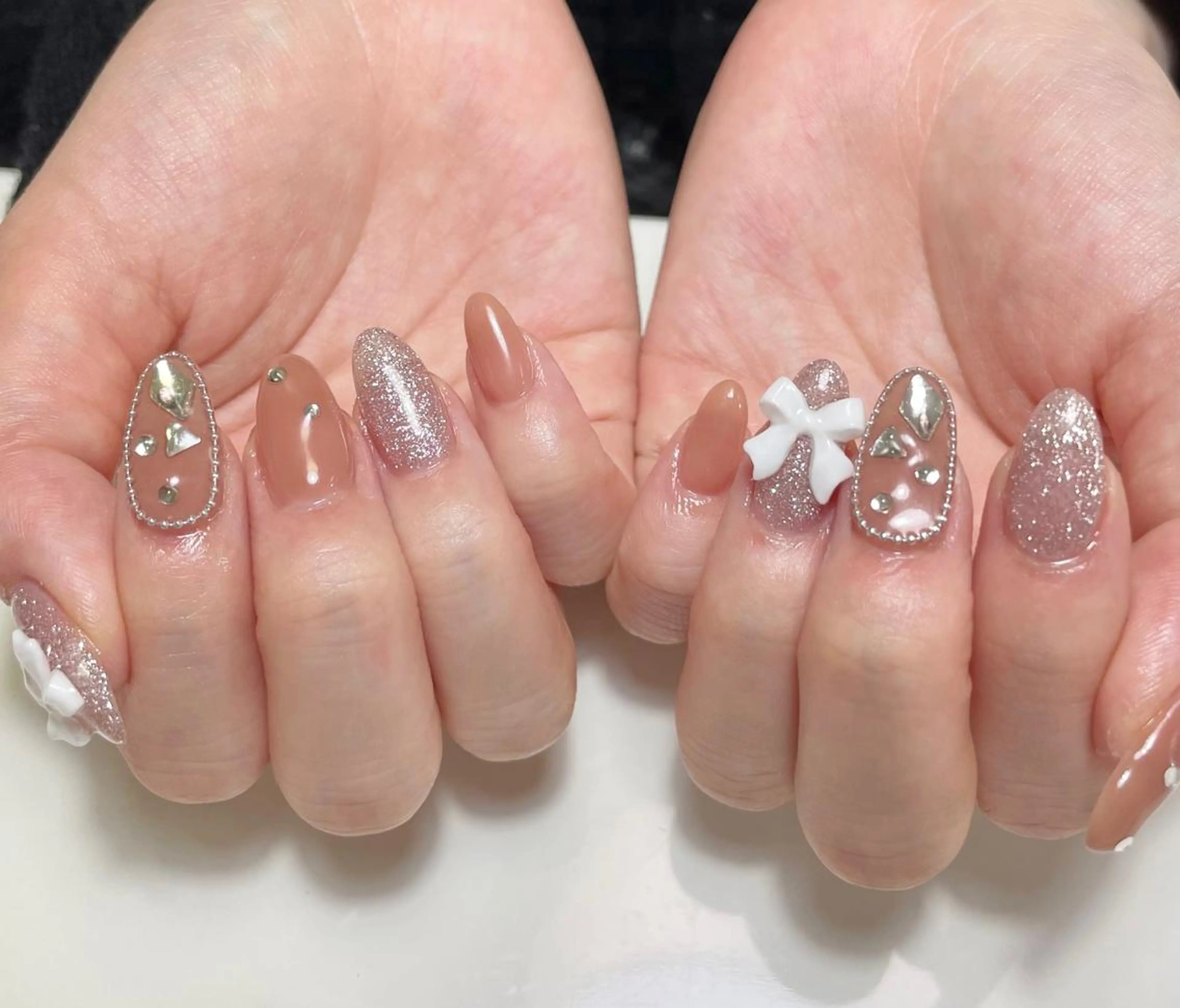 ネイル ハンドネイル 🎀 KiKi_nailのネイルデザイン