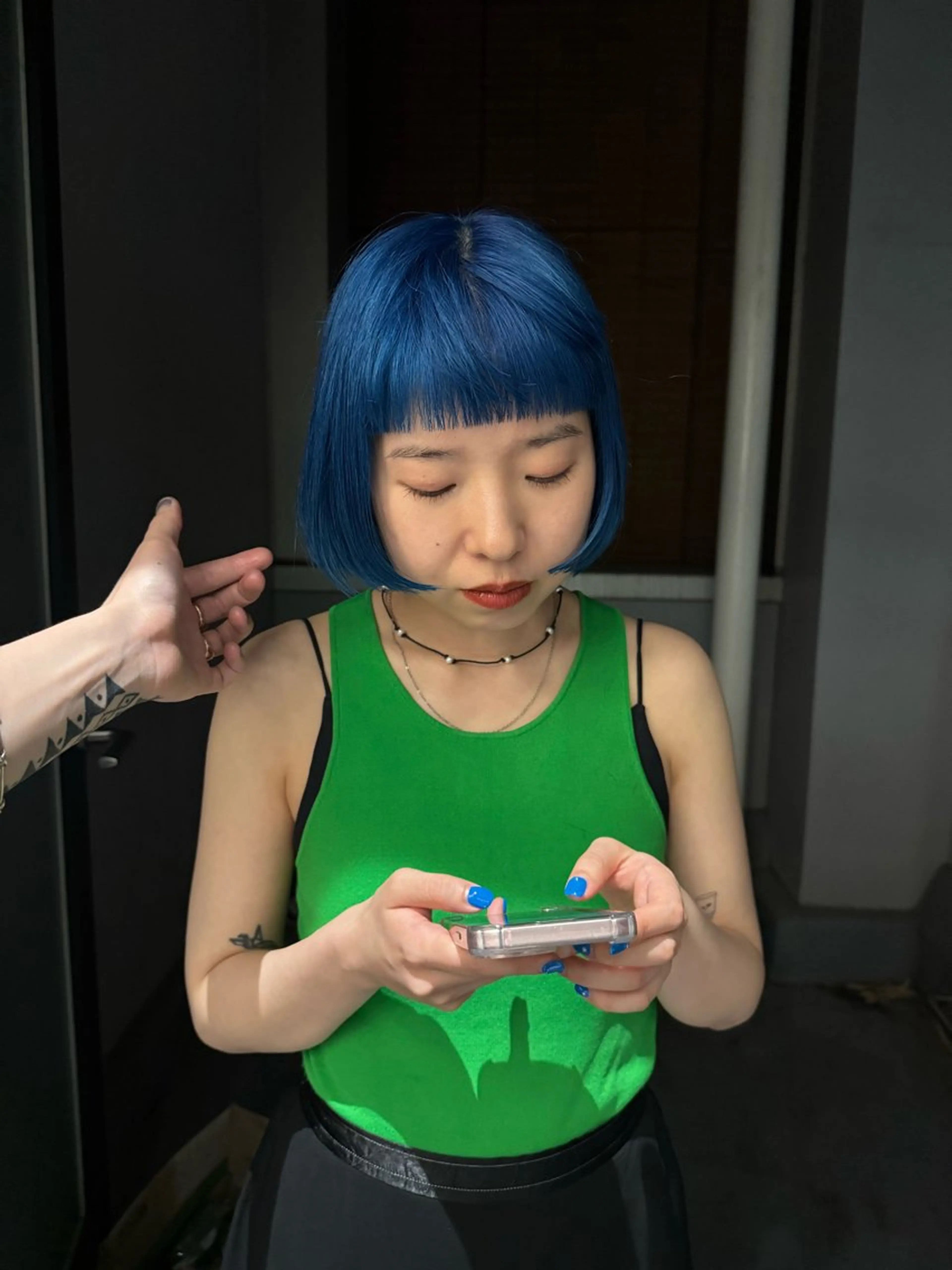 ショート カラー カット ヘアカラー トリートメント SALOWIN所属・ブリーチ✨ ボブ✨レイヤーのヘアスタイル