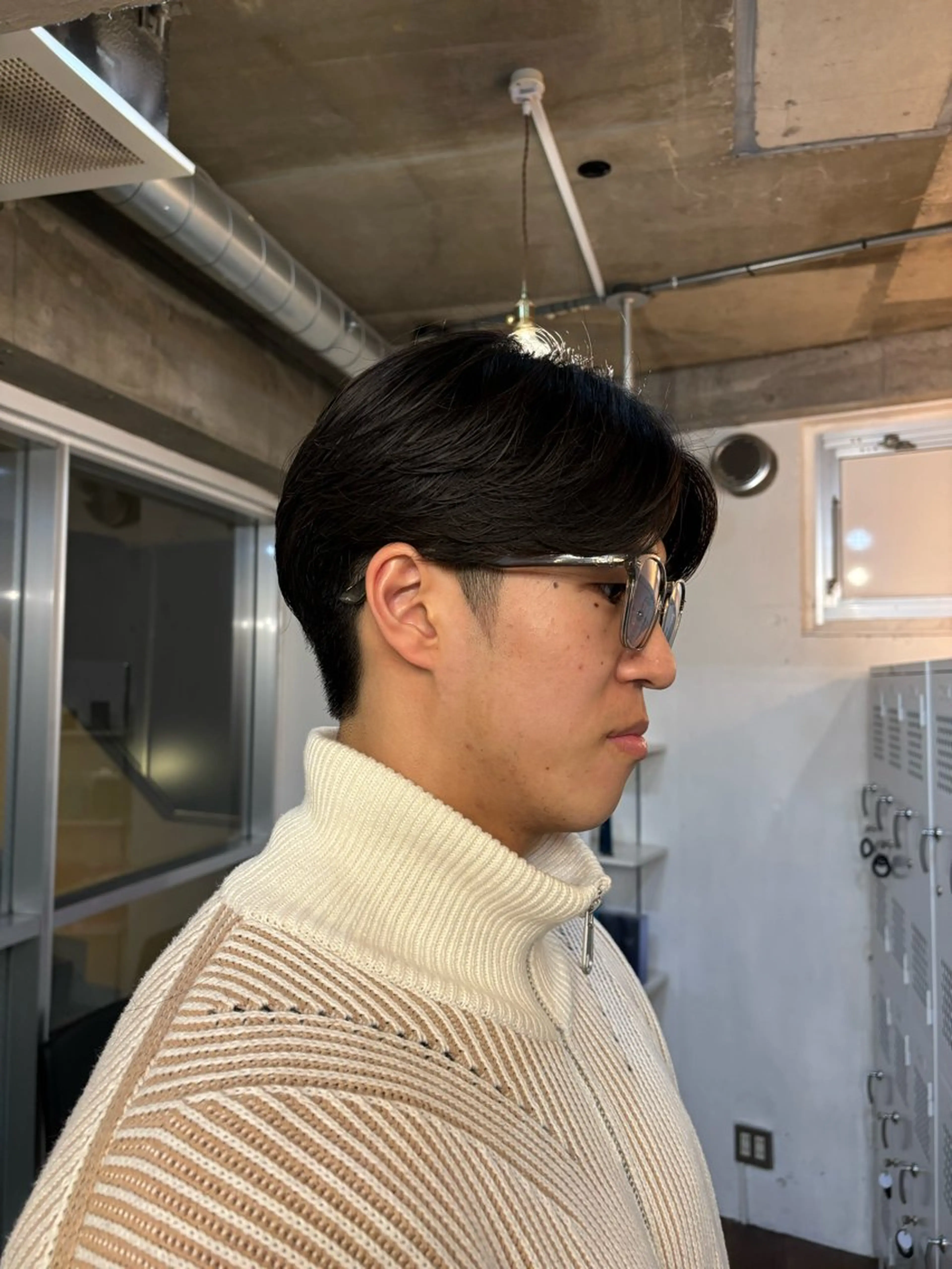 ショート カラー パーマ メンズ fifth 庄子愛彩のヘアスタイル