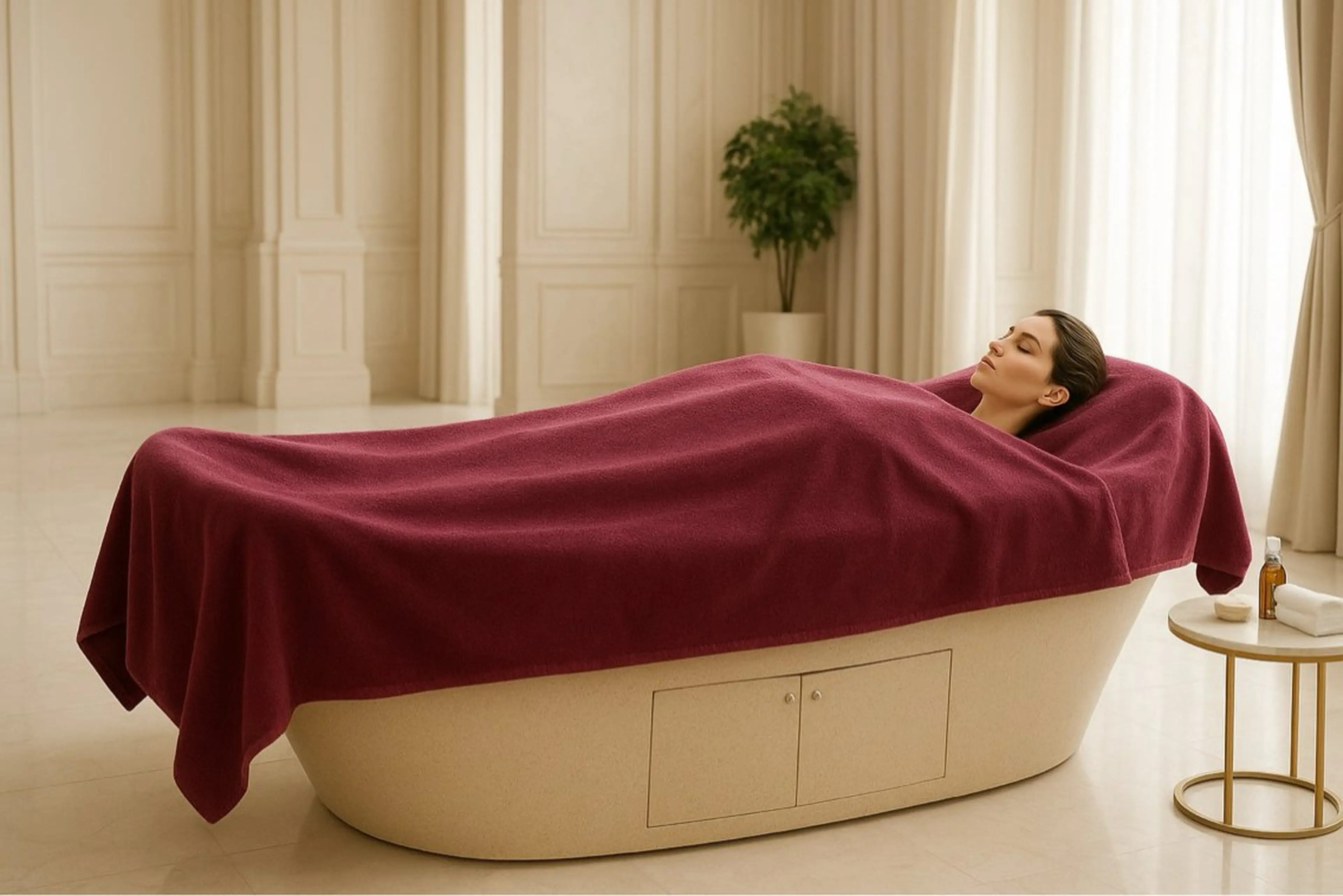 寝るよもぎ蒸しハマム浴！温活デトックスでボディシェイプ、ダイエット、疲労回復、ストレス解消、免疫力アップ、更年期、美肌✨の写真