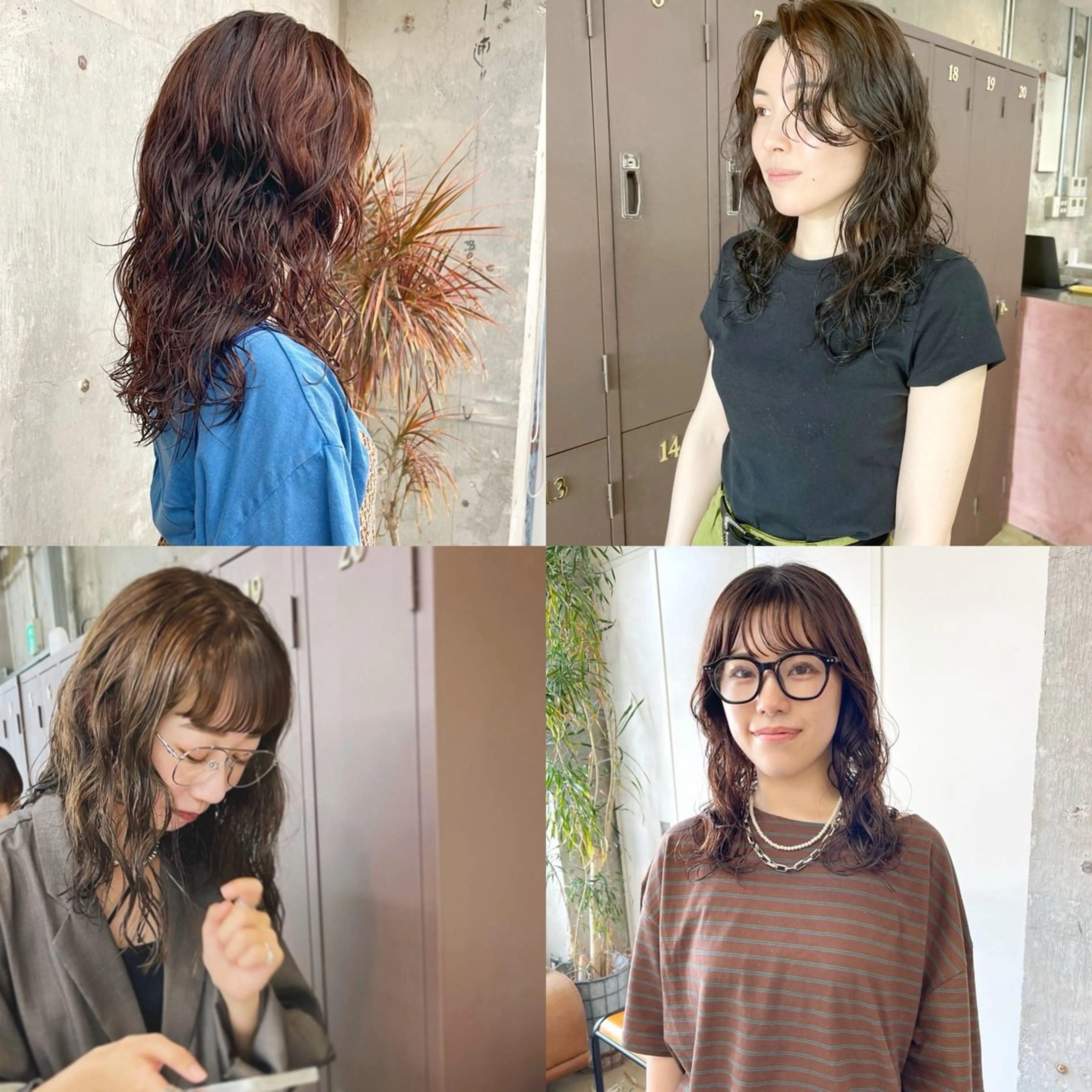 ミディアム パーマ ミディアムパーマ カット パーマ 小木曽智美 /ボブ/ショートのヘアスタイル