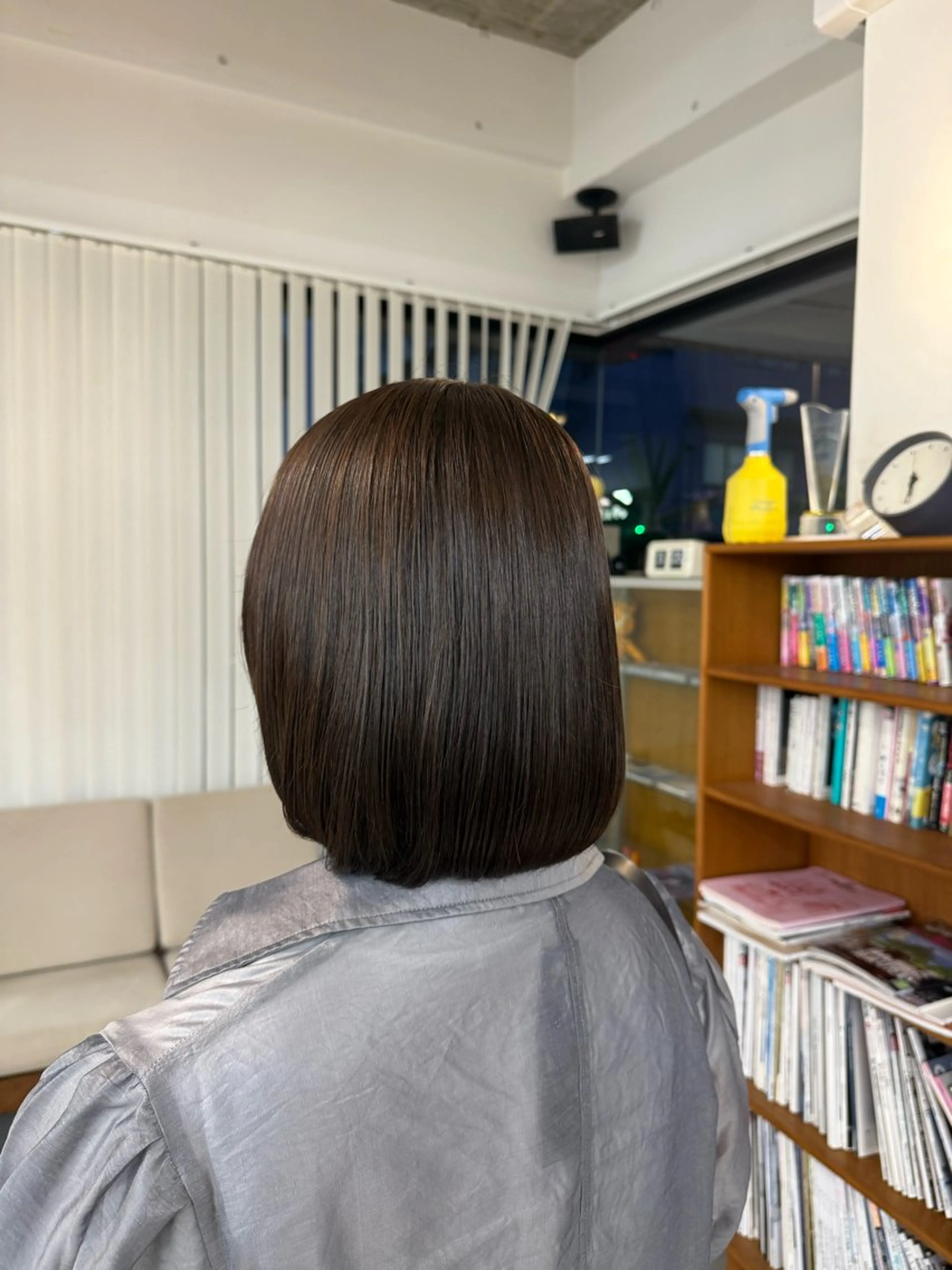 ミディアム カラー ベージュカラー カット ヘアカラー まなみ/ PORT SALONのヘアスタイル