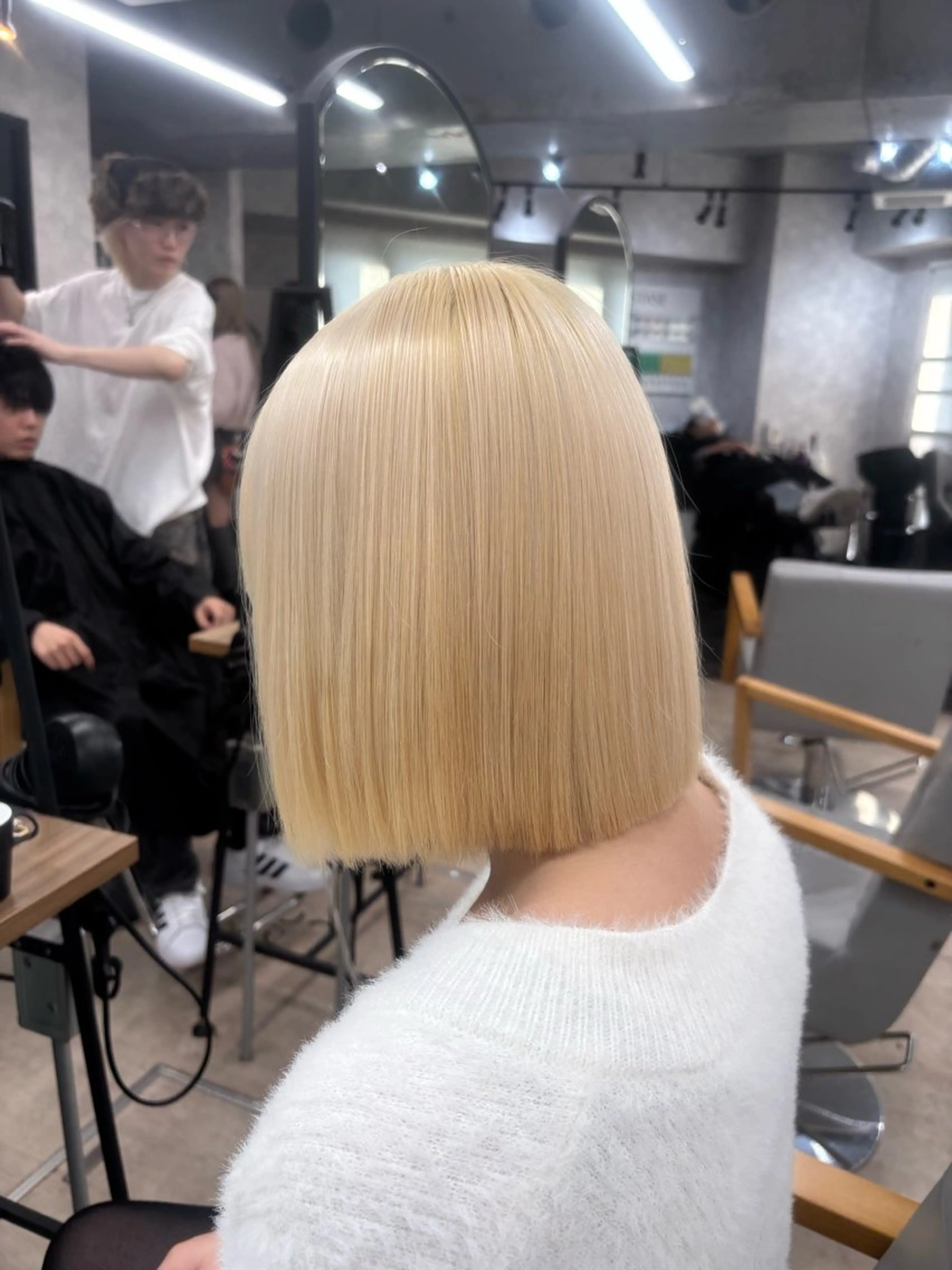 ミディアム カラー ヘアカラー トリートメント ギャル/ハイトーン 特化/ルイヤのヘアスタイル