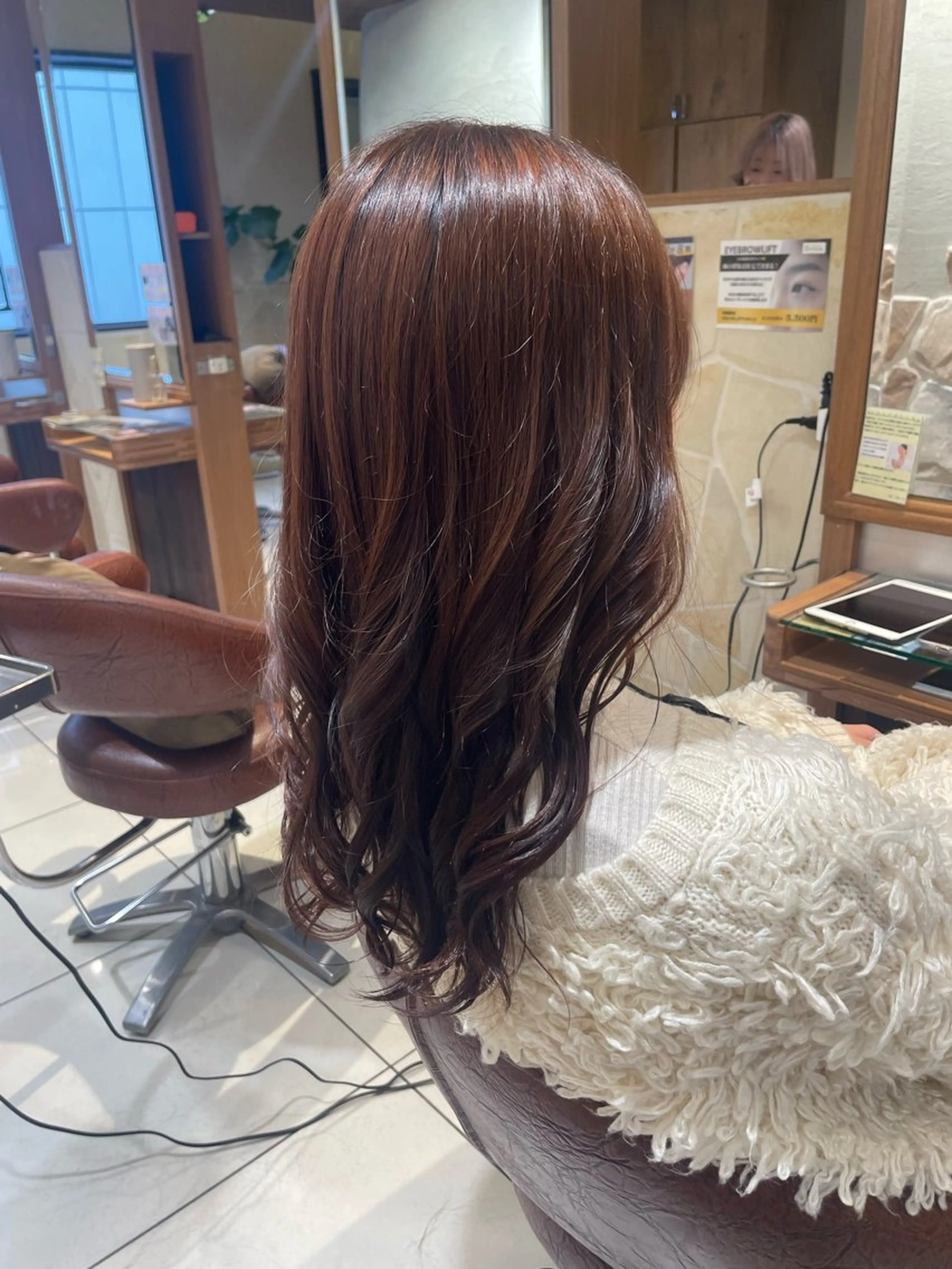 ロング カラー カット ヘアカラー 🍎透明感 カラー　AKI🍎のヘアスタイル