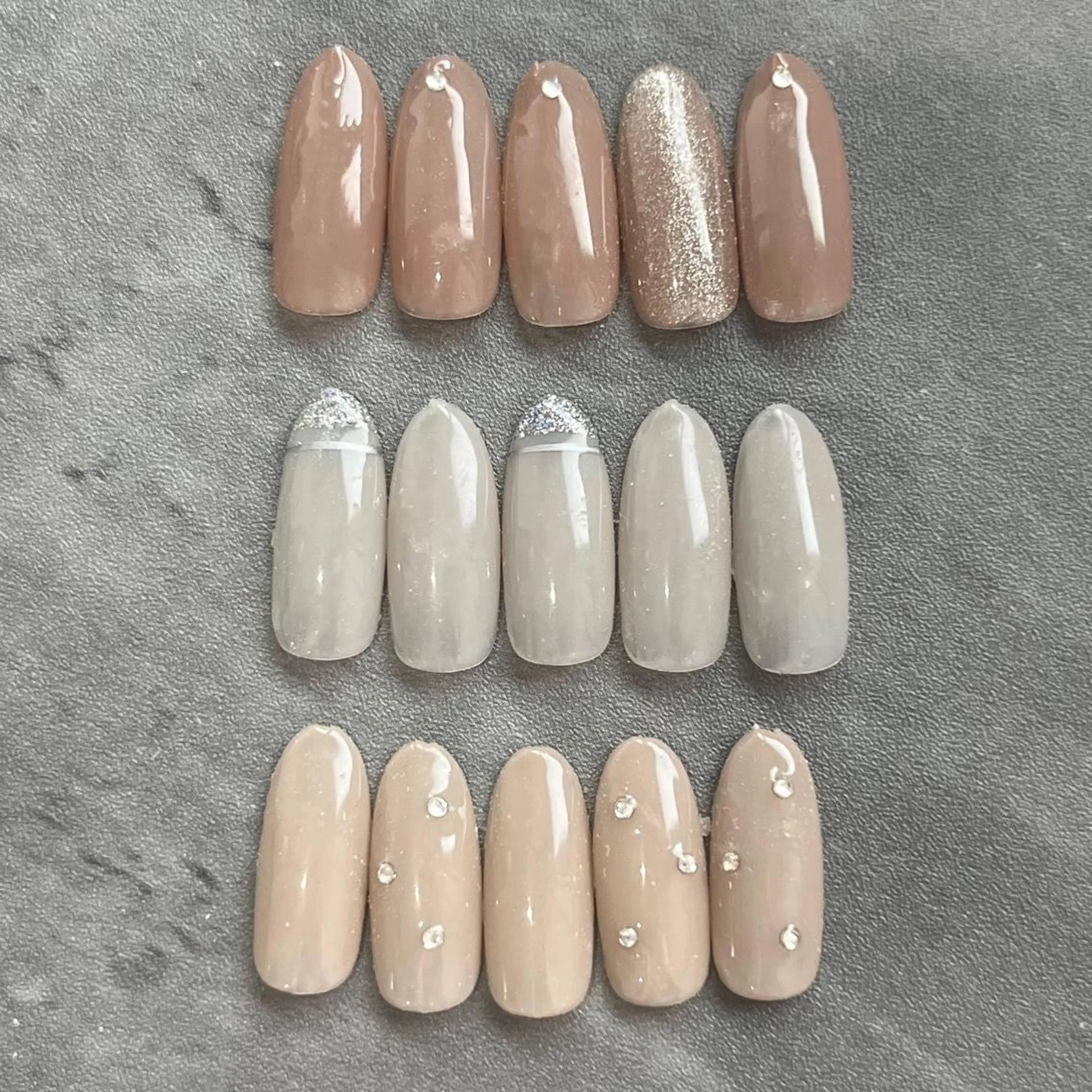 ネイル Ray. ちゅるん系ニュアンスのネイルデザイン