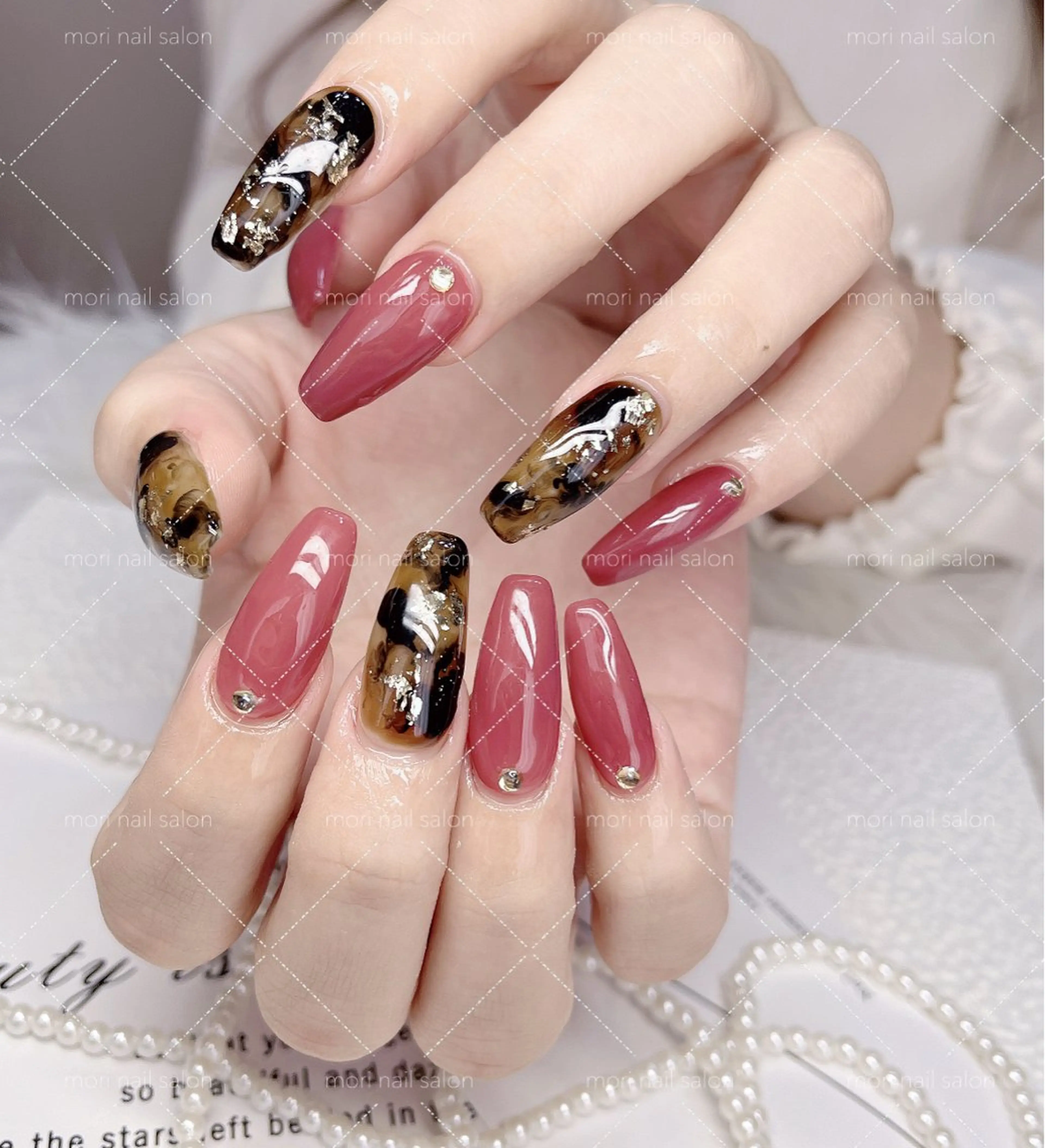 ネイル 森 ネイルサロンのネイルデザイン