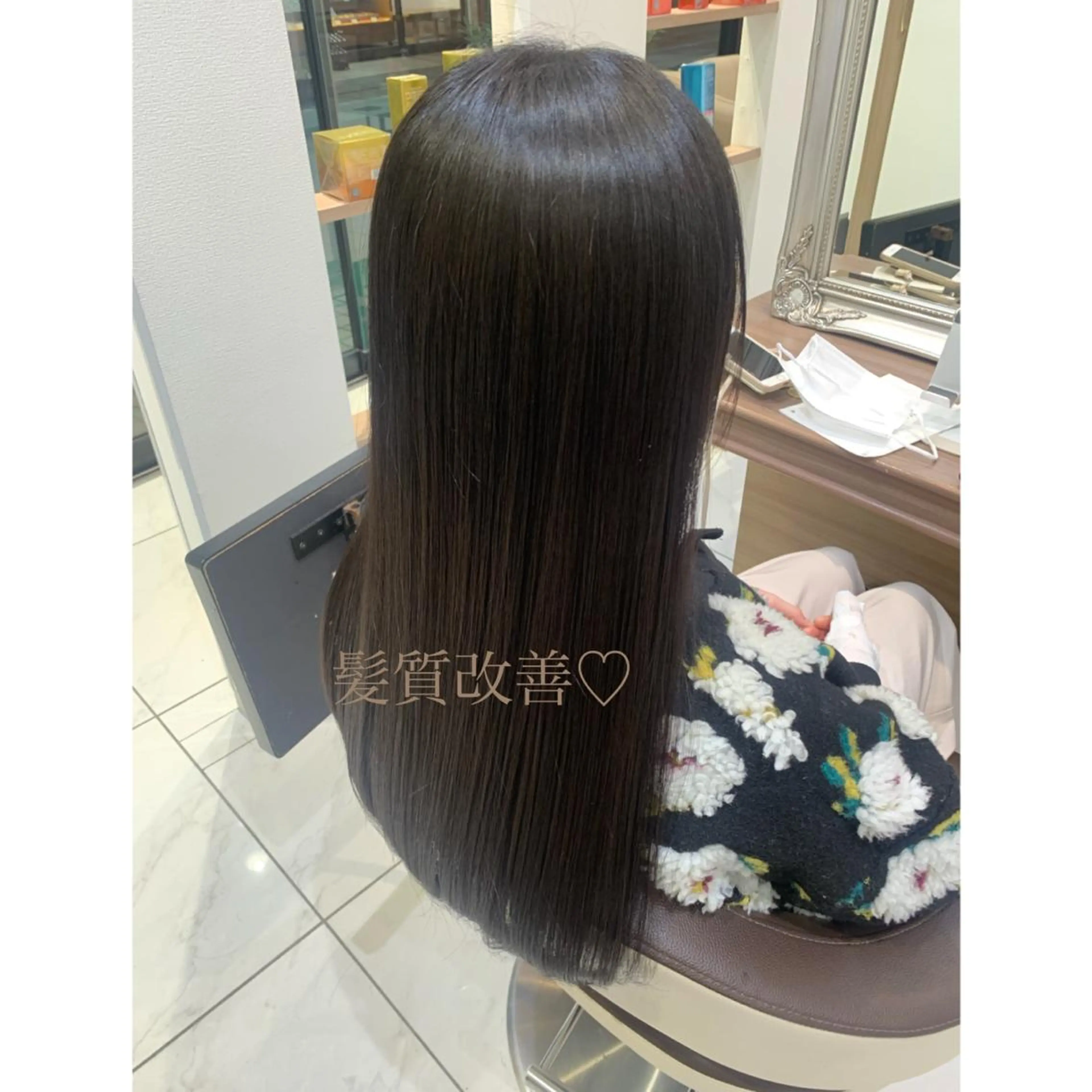 ロング カラー Dears 香芝店所属・関 優希のヘアスタイル