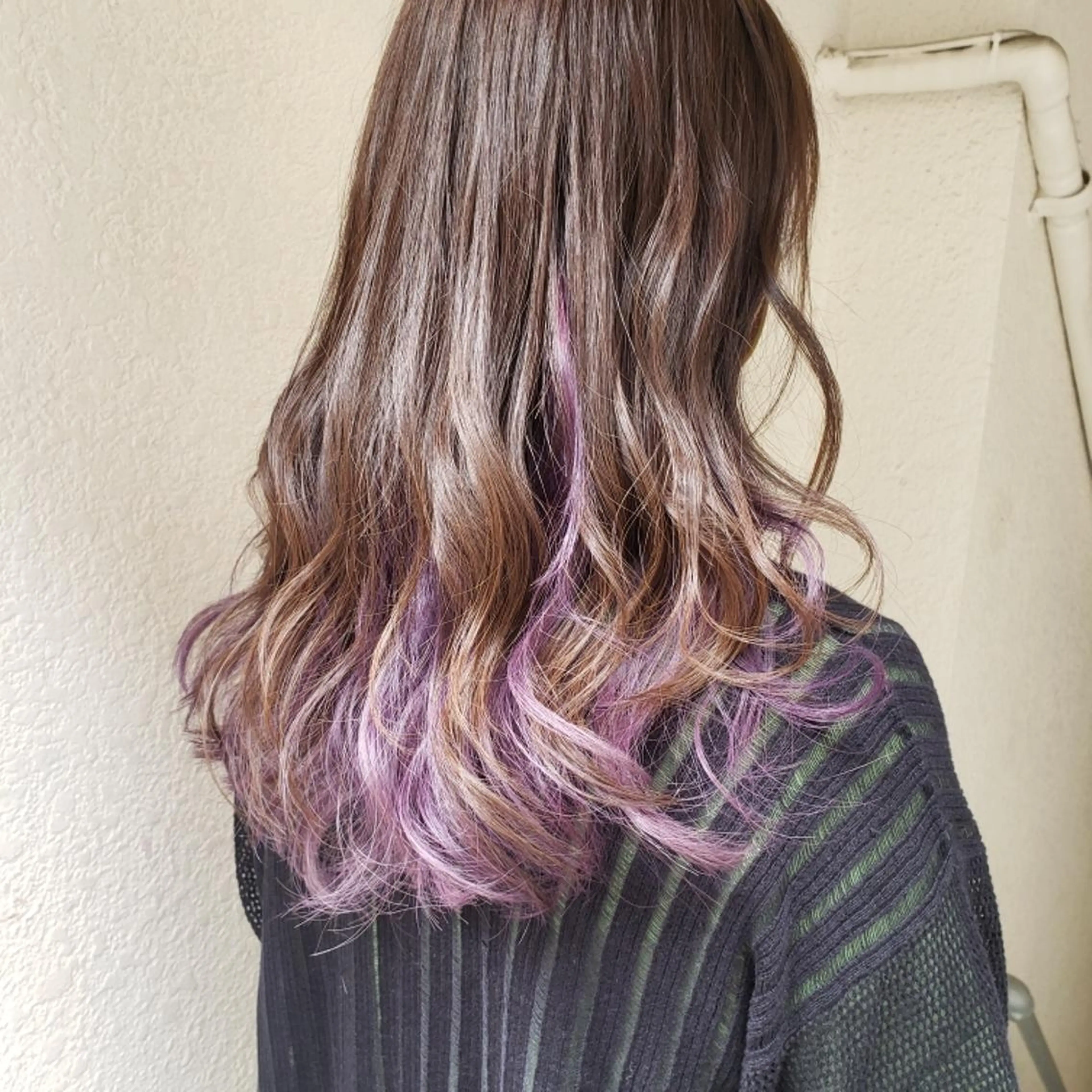 ロング カット ヘアカラー トリートメント 🇰🇷透明感×ハイ トーン🌟tomoのヘアスタイル