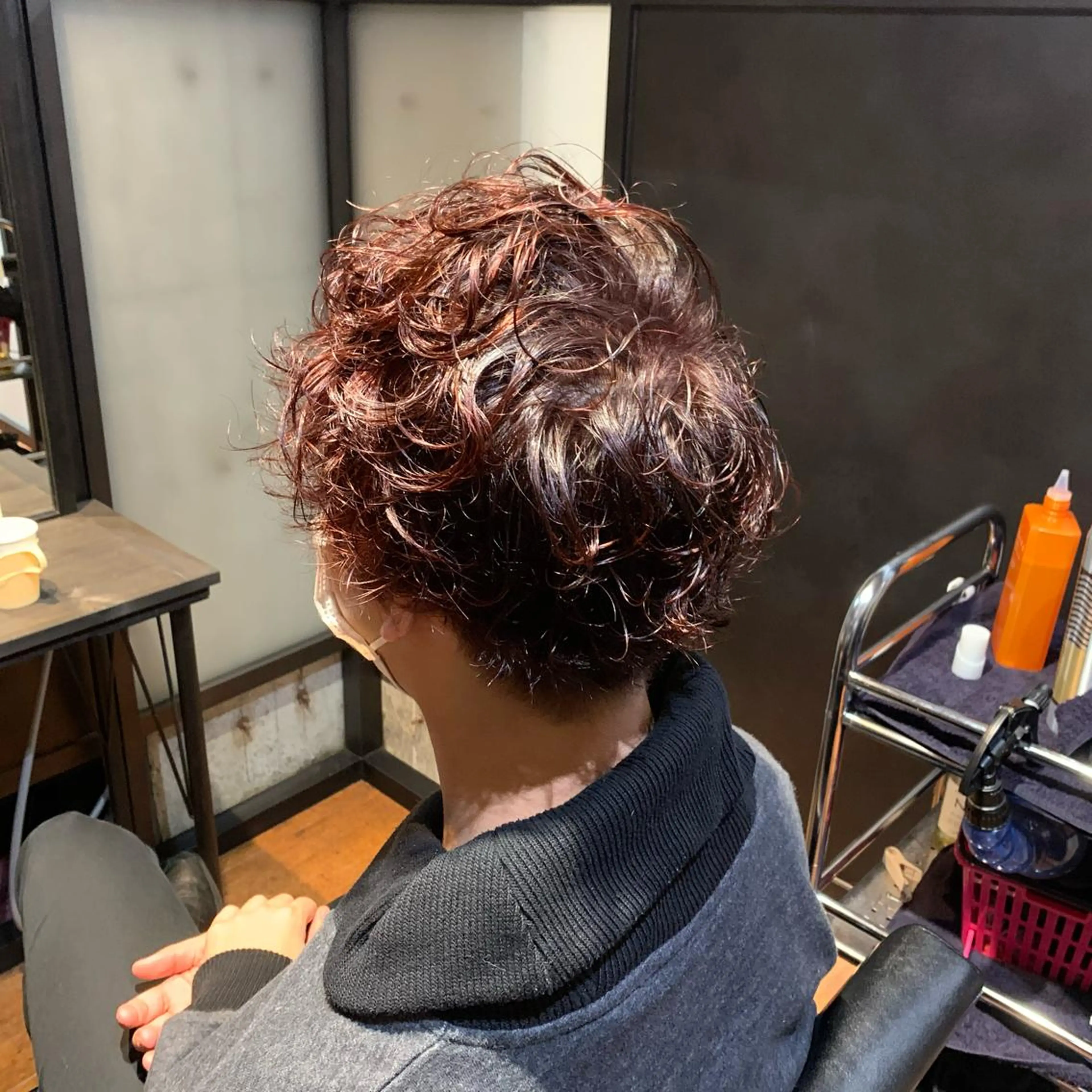 カラー メンズ newi TATSUのヘアスタイル