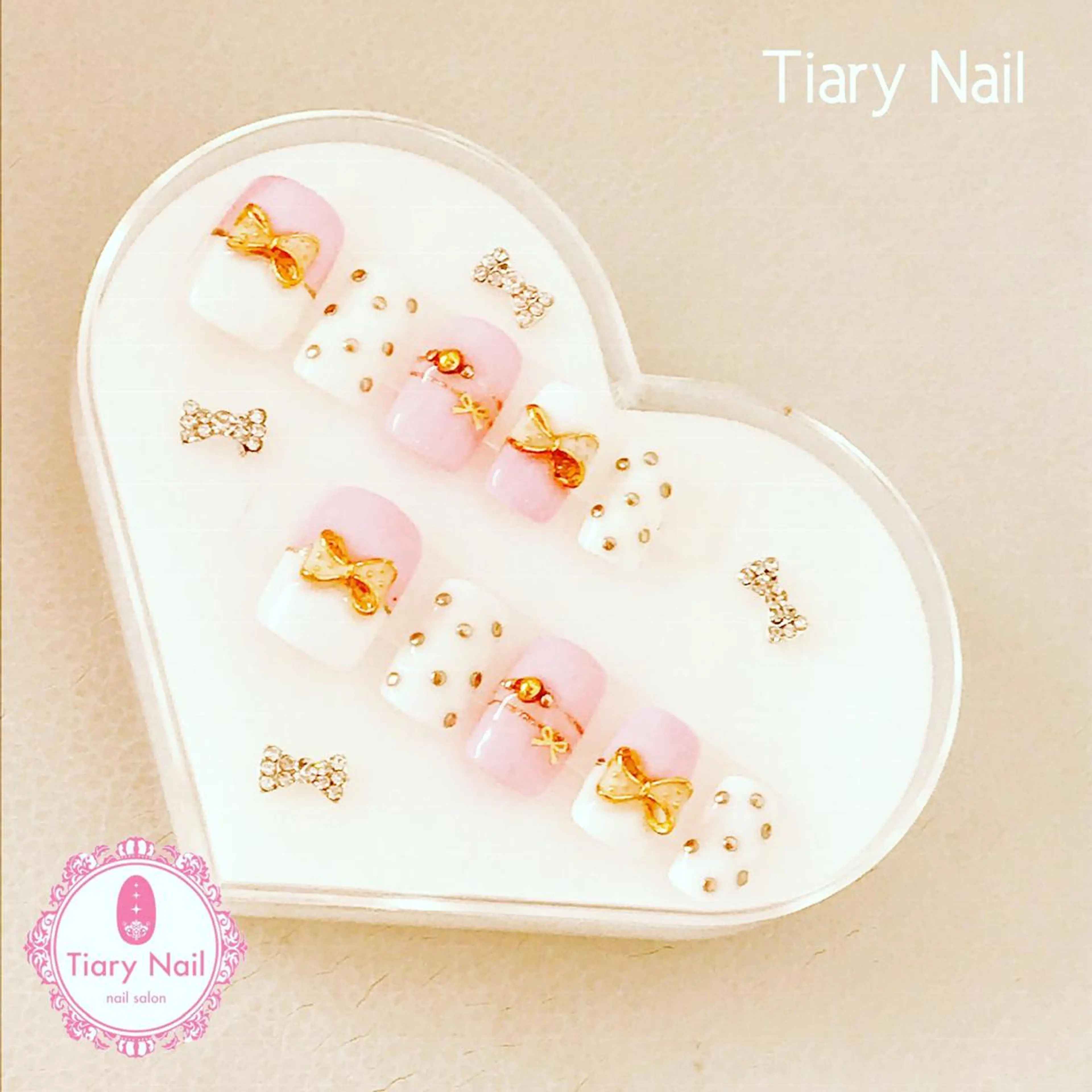 ネイル 💗🪽Tiary Nail🪽💗のネイルデザイン