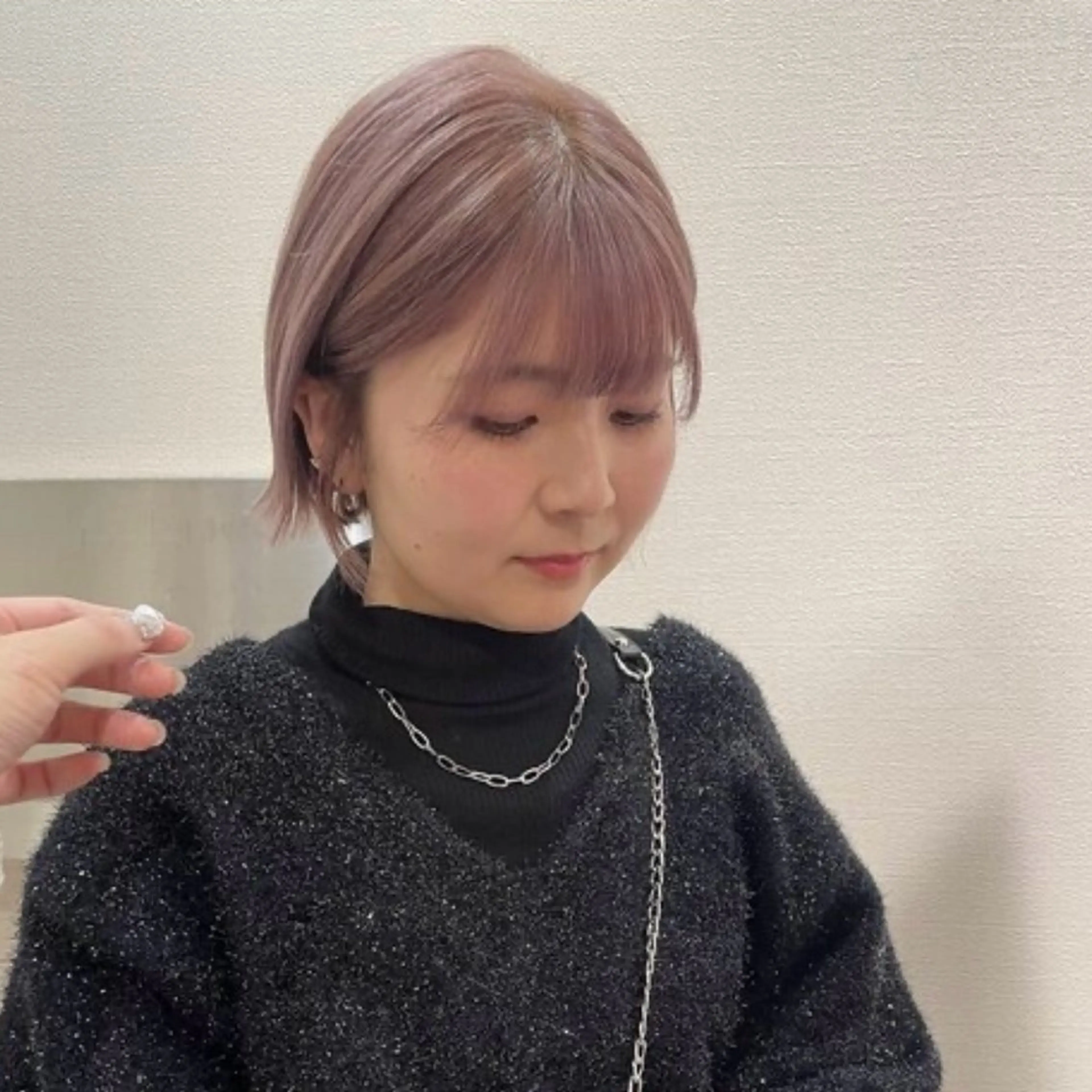 ショート カラー ハイトーン/ボブ/ ハイライト🤍涼介のヘアスタイル