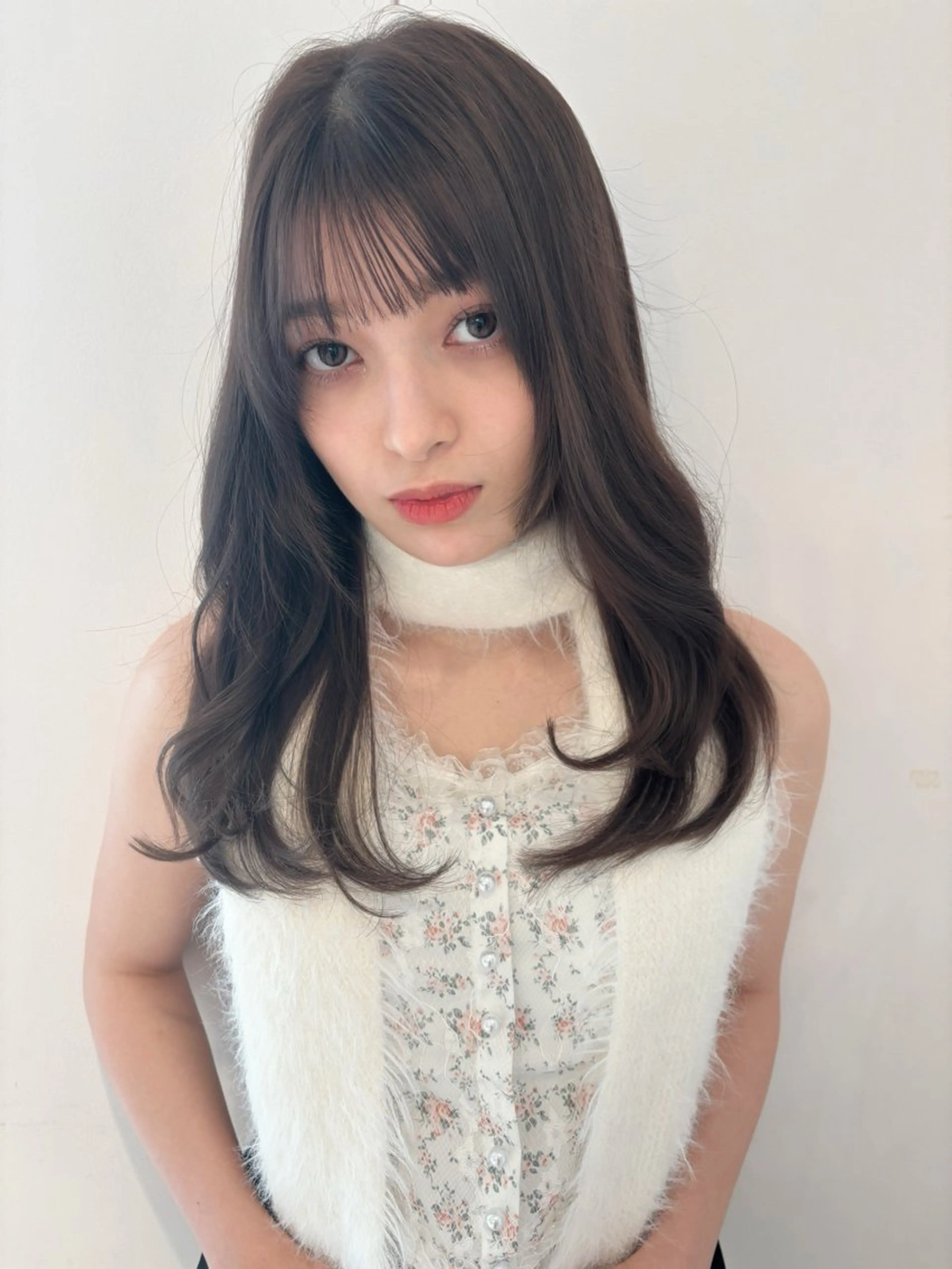 ロング レイヤーカット/ 韓国girly🤍楓のヘアスタイル