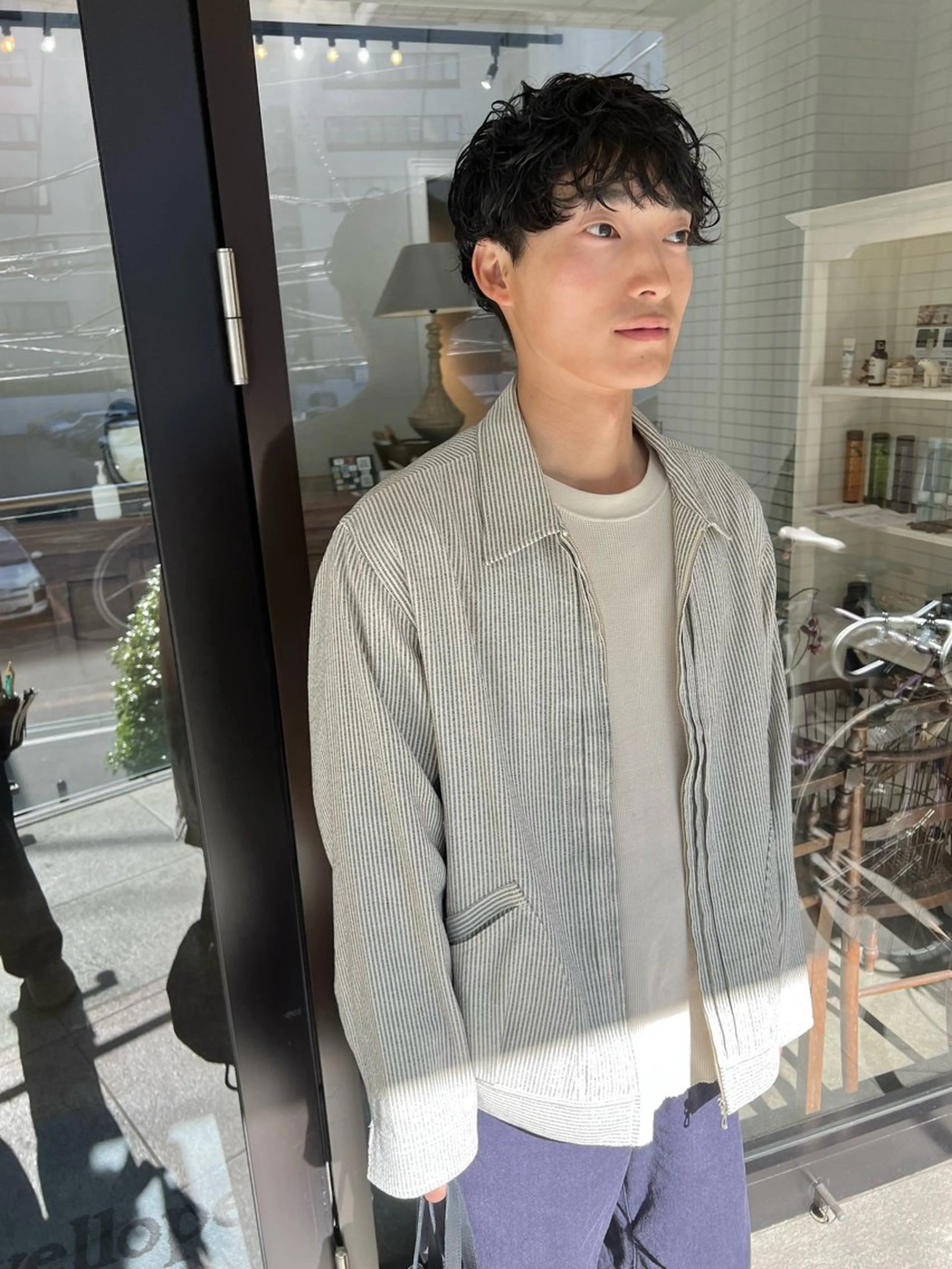 ショート パーマ ショートヘア カット パーマ 千葉 郁也のヘアスタイル