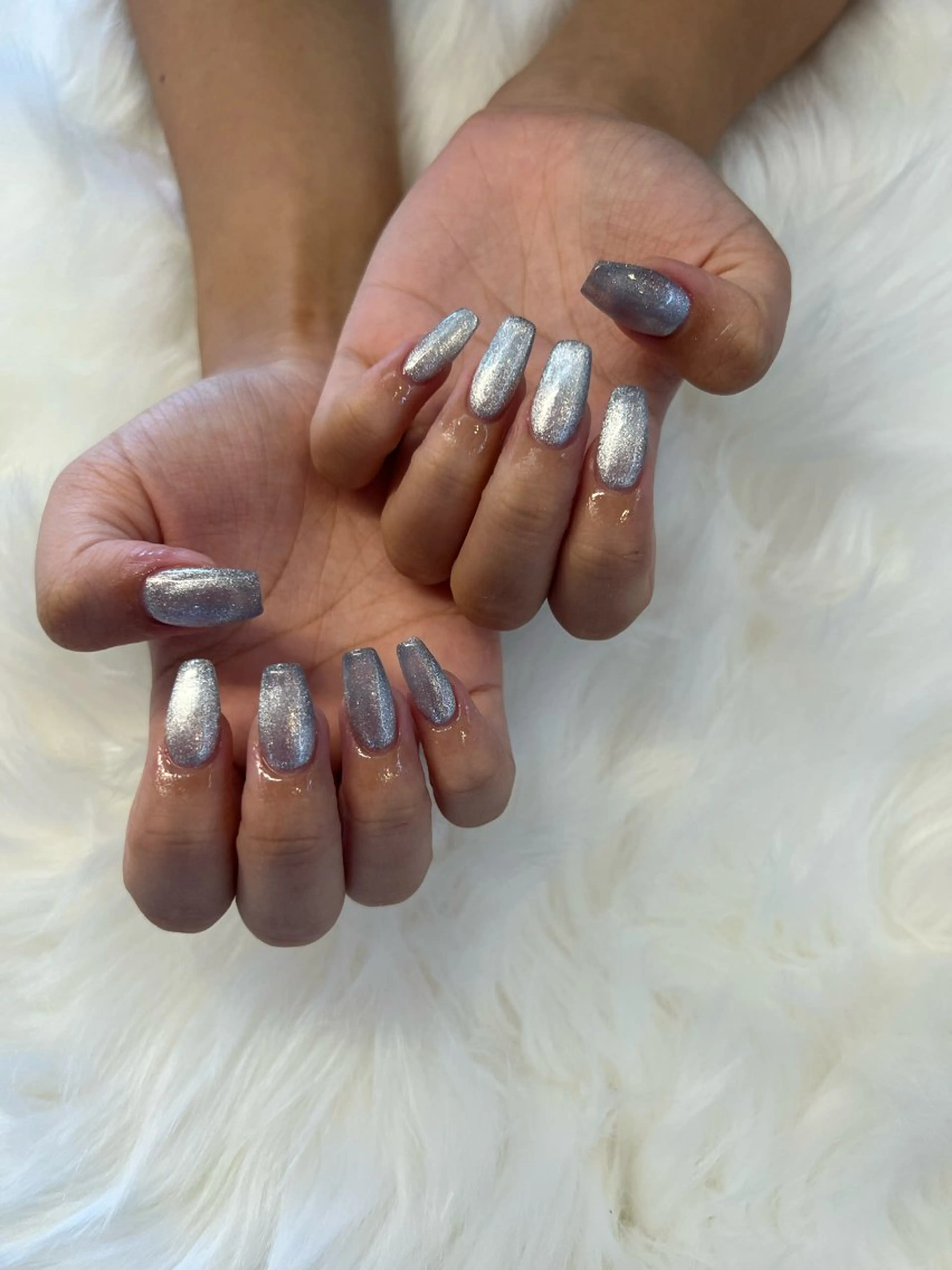 【オフあり】長さだし＋マグネットネイルの写真