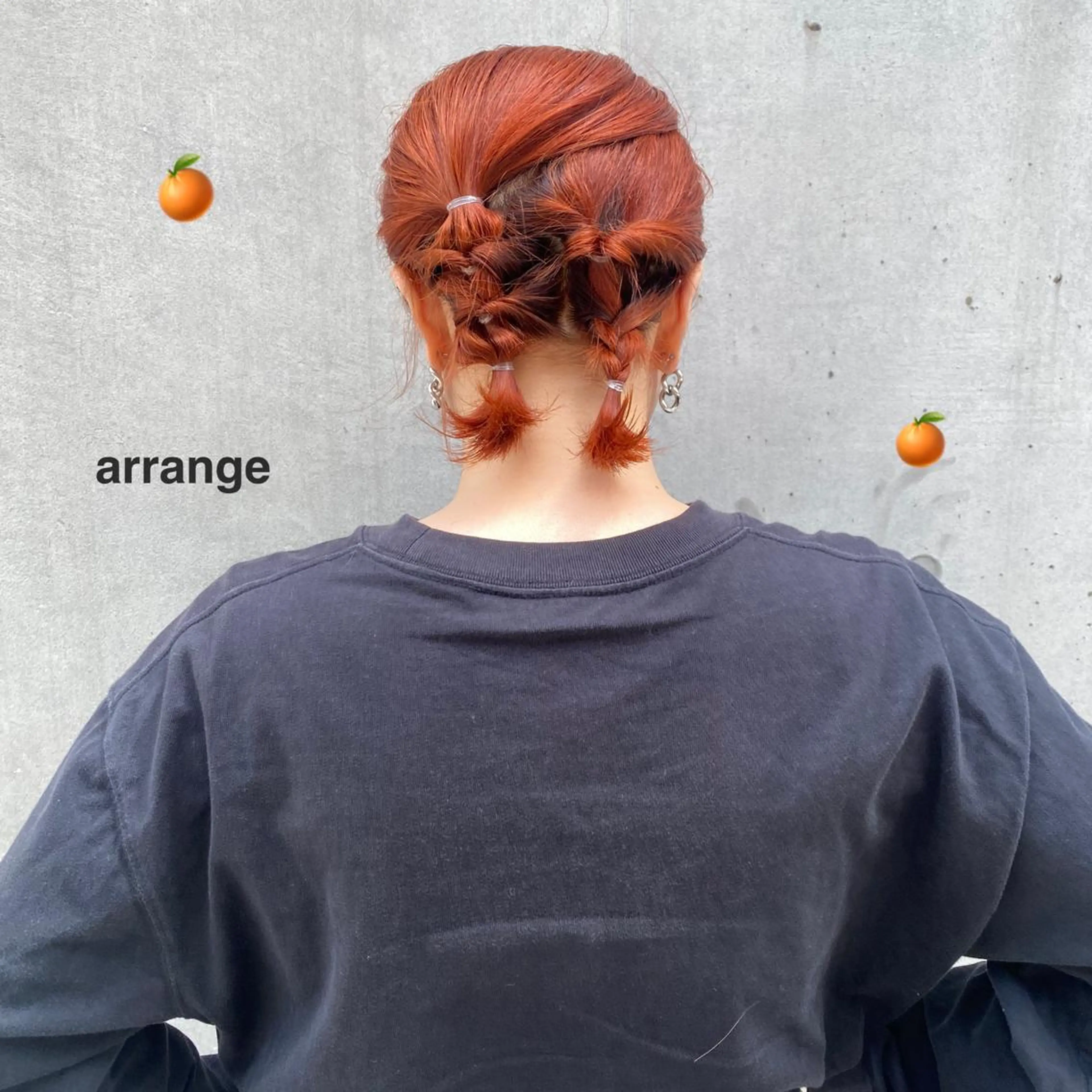 ミディアム ヘアアレンジ SOURCE 茶屋町所属・SOURCE 茶屋町　奥井杏奈のヘアスタイル