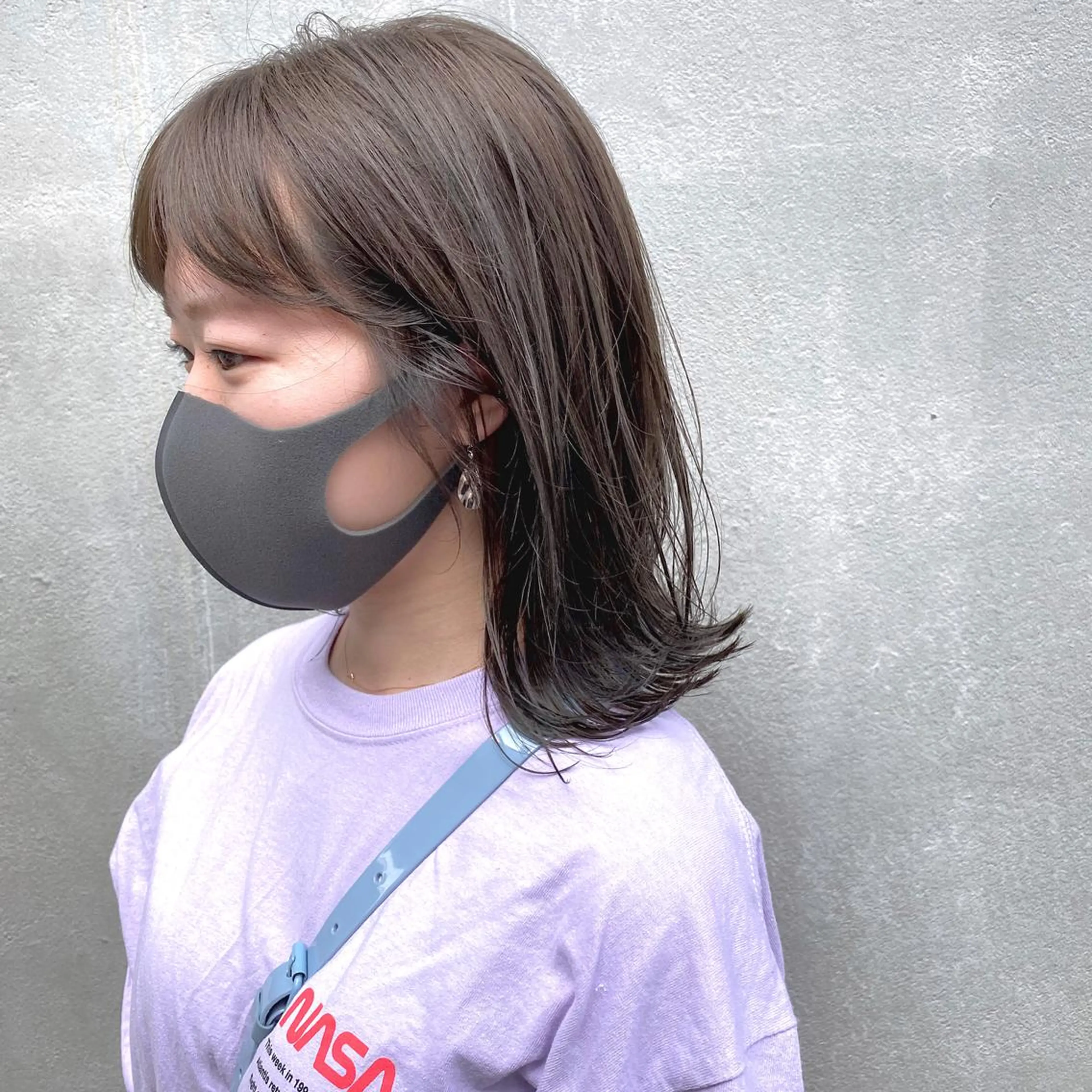 ミディアム カラー ヘアアレンジ カット ヘアカラー トリートメント ヘッドスパ 【ダメージレス施術】 【透明感】北村 拓也のヘアスタイル