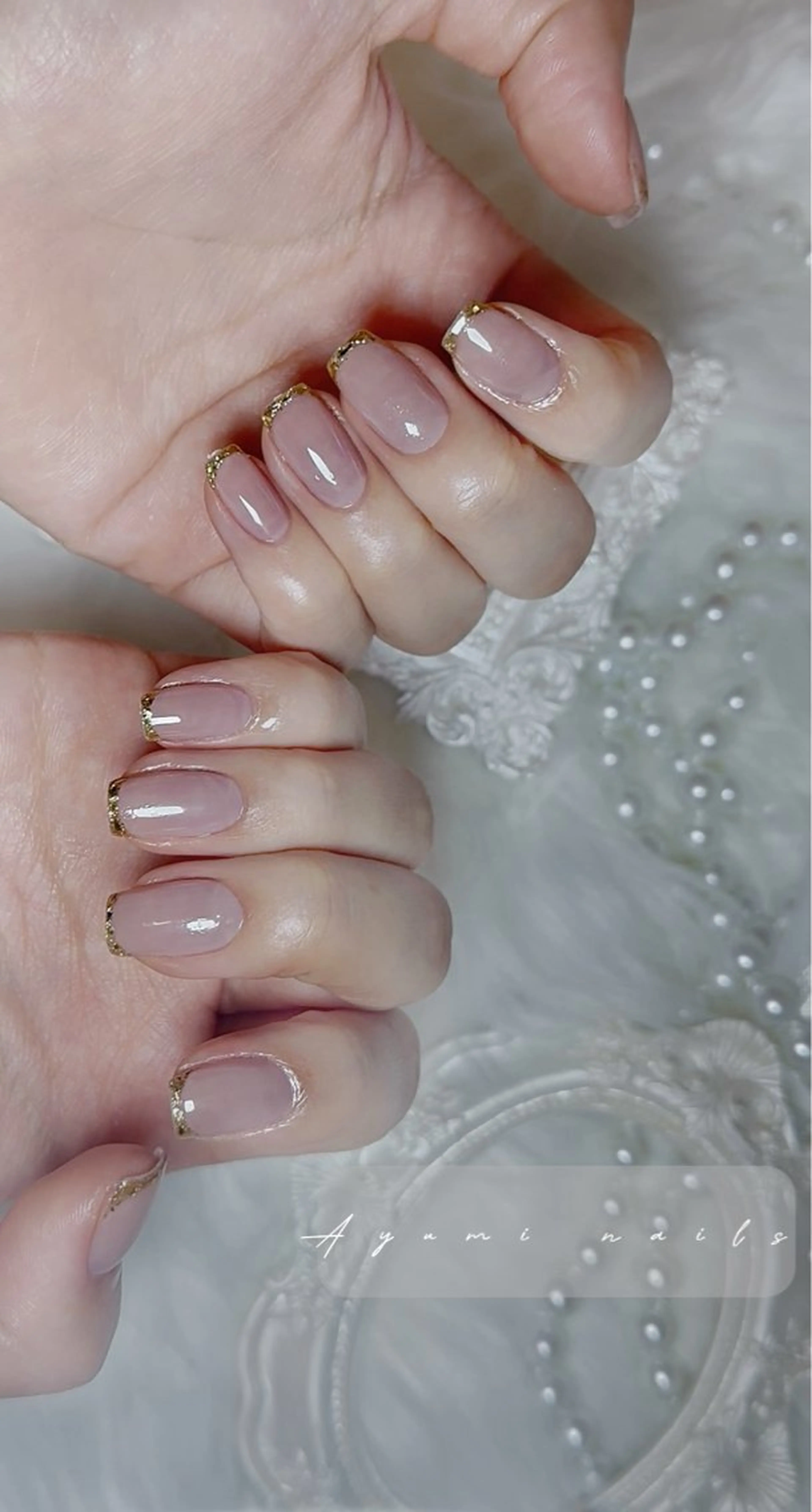 ネイル YUMI ニュアンスnailsのネイルデザイン