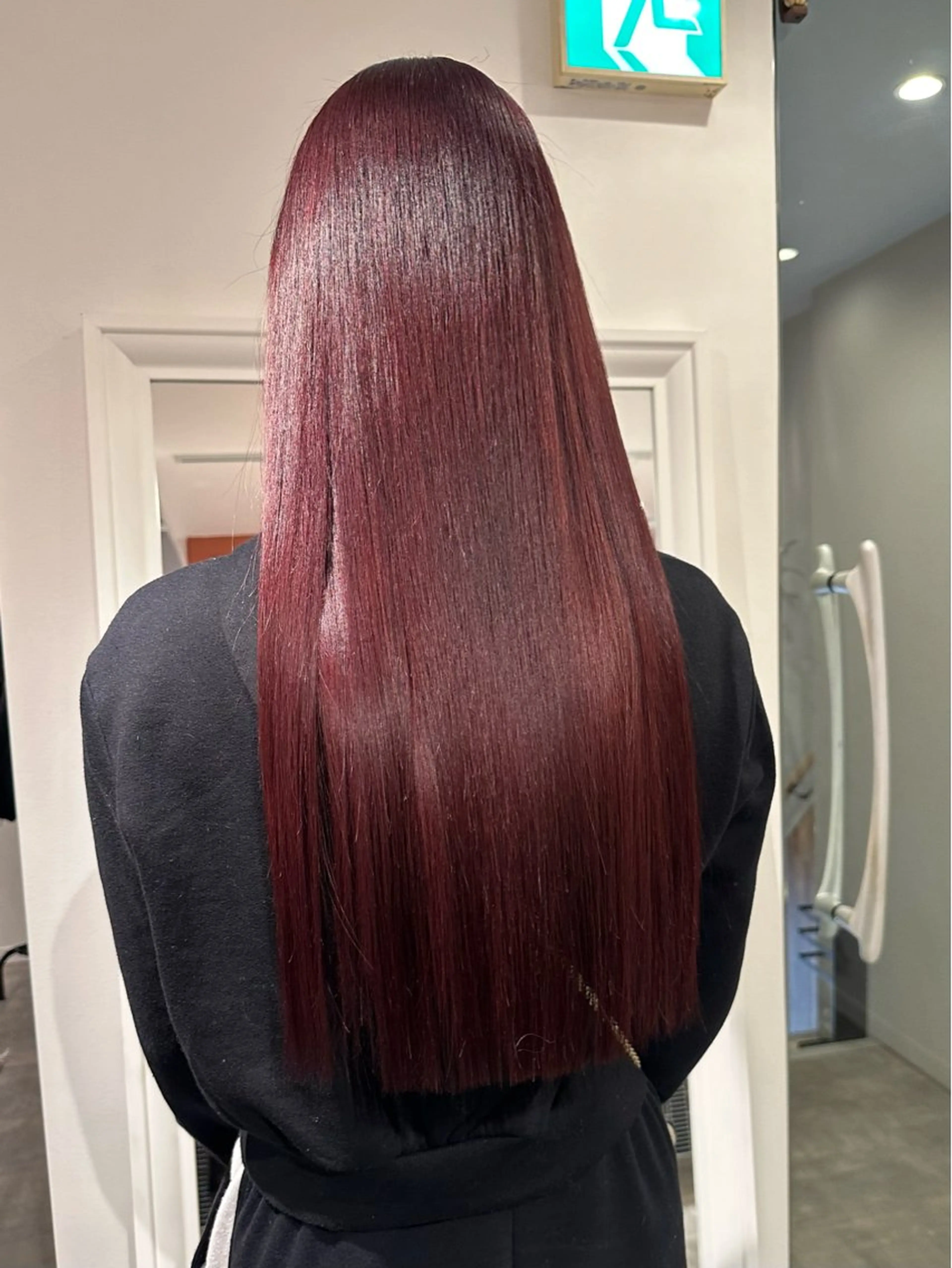 カット+髪質改善ストレートの写真