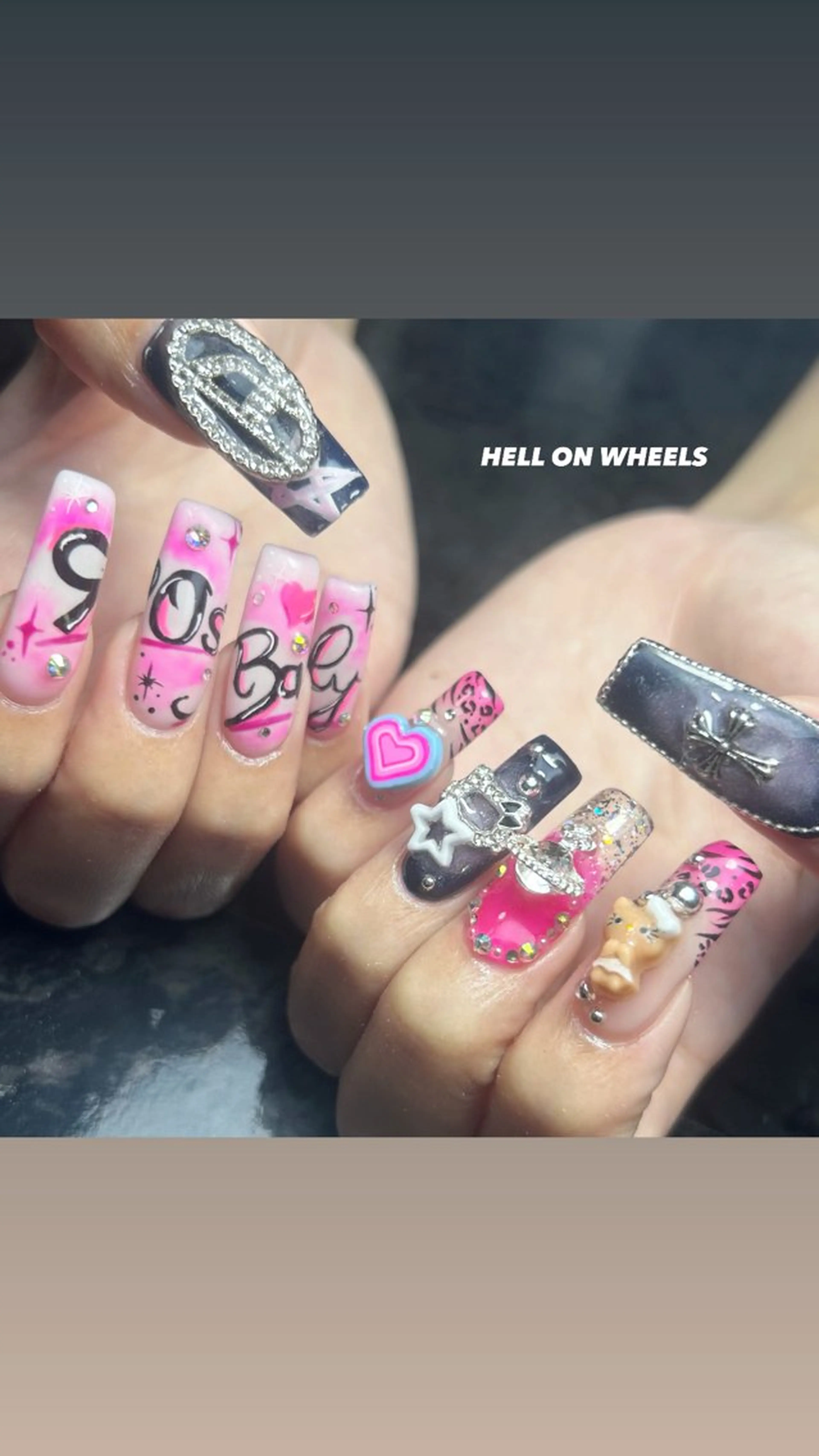 ネイル ハンドネイル ⛓Miyu ⛓のネイルデザイン